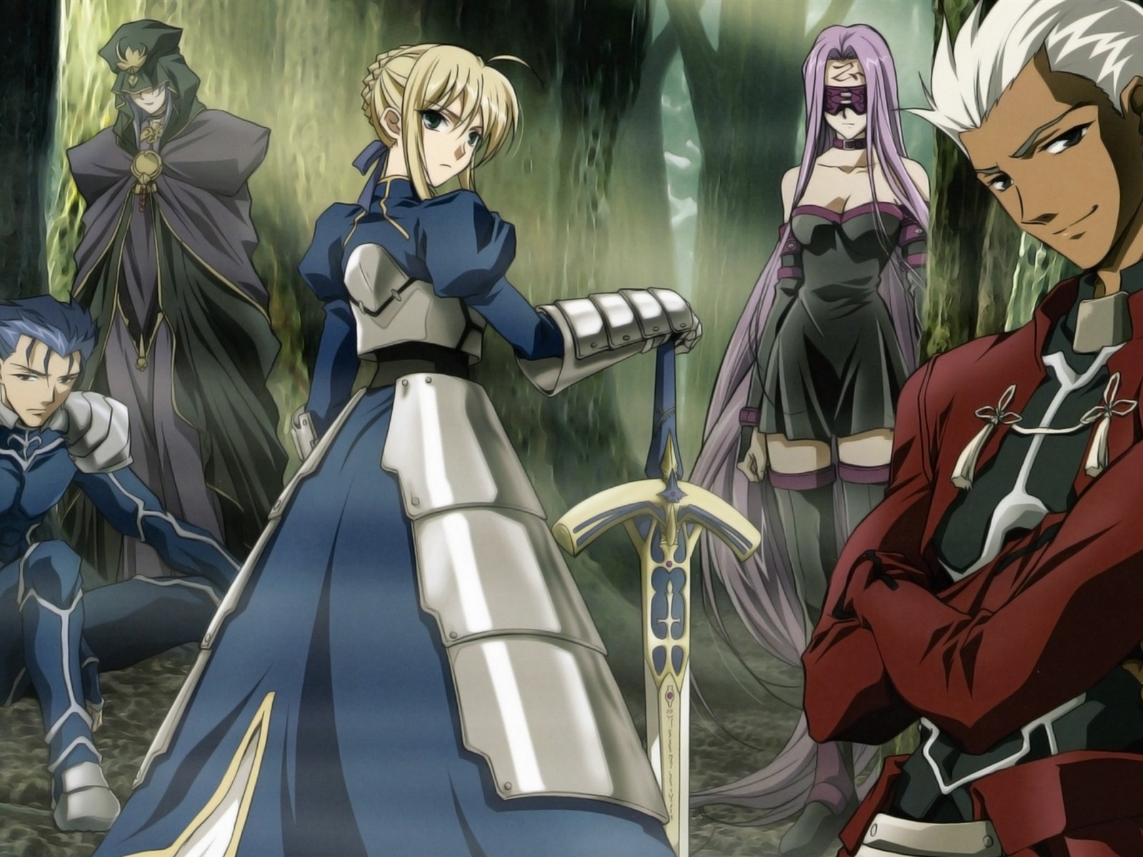 Fate Stay Night HD tapety na plochu #19 - 1600x1200