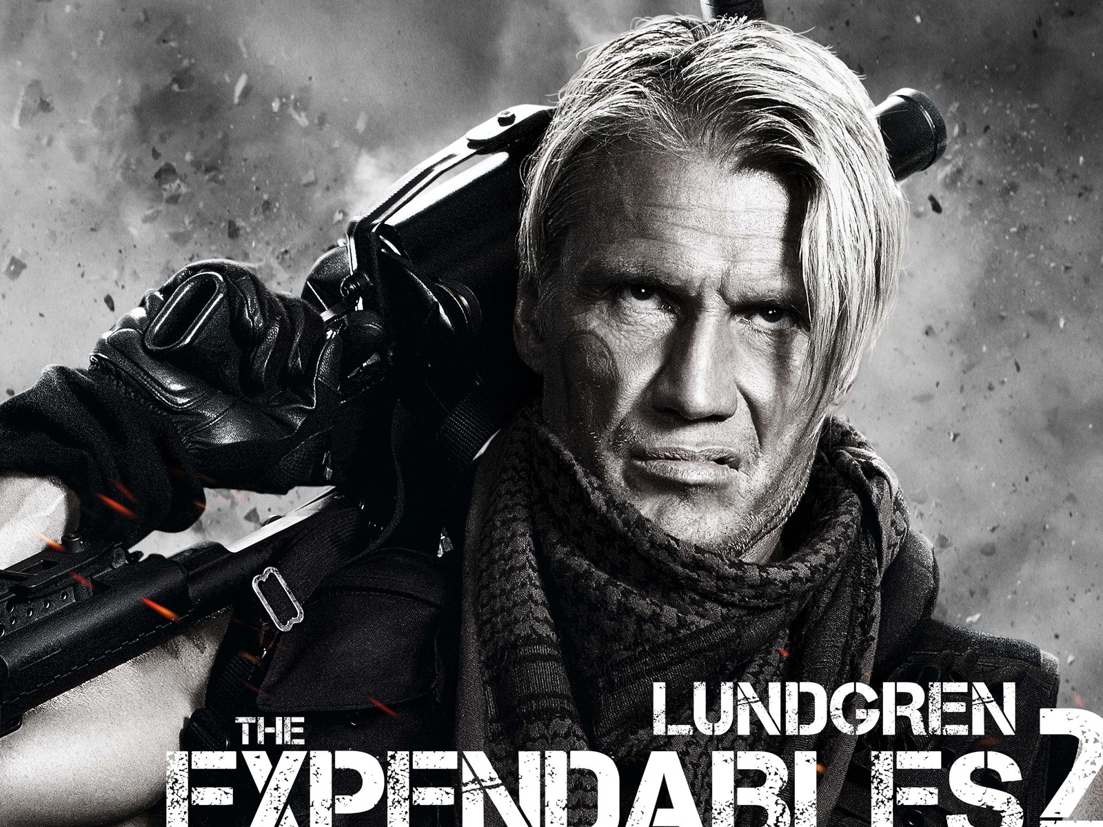 2012 The Expendables 2 敢死队2 高清壁纸3 - 1600x1200