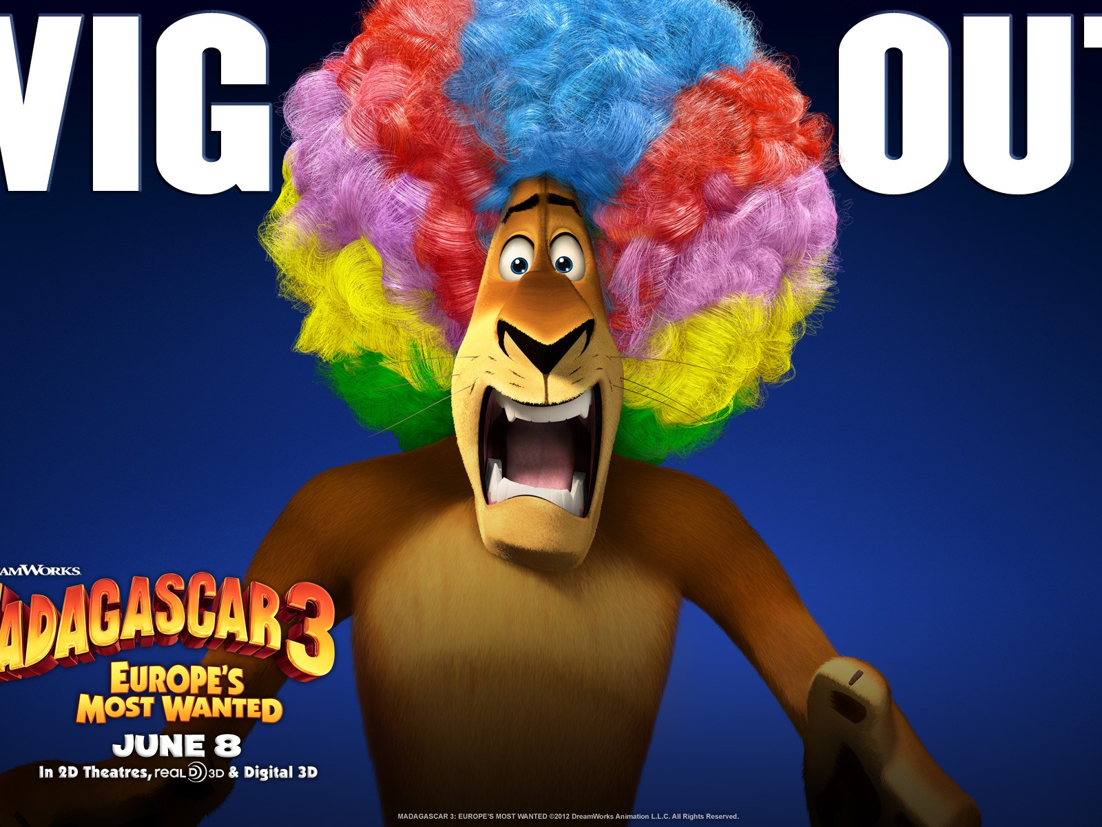 Madagascar 3: Europe's Most Wanted 馬達加斯加3：歐洲大圍捕 高清壁紙 #11 - 1600x1200