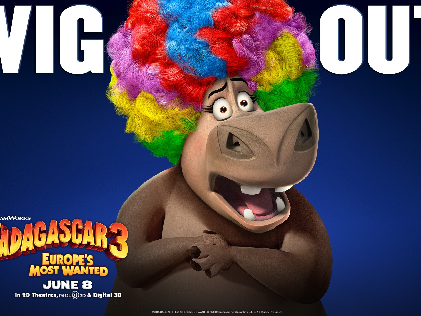 Madagascar 3: Europe's Most Wanted 馬達加斯加3：歐洲大圍捕 高清壁紙 #12 - 1600x1200