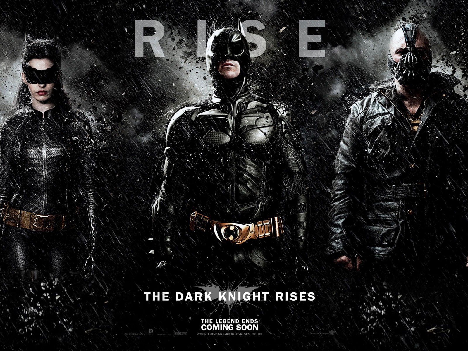 The Dark Knight Rises 蝙蝠俠：黑闇騎士崛起 高清壁紙 #1 - 1600x1200