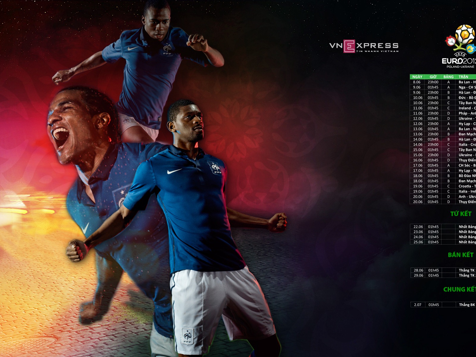 UEFA EURO 2012年歐錦賽高清壁紙(二) #19 - 1600x1200