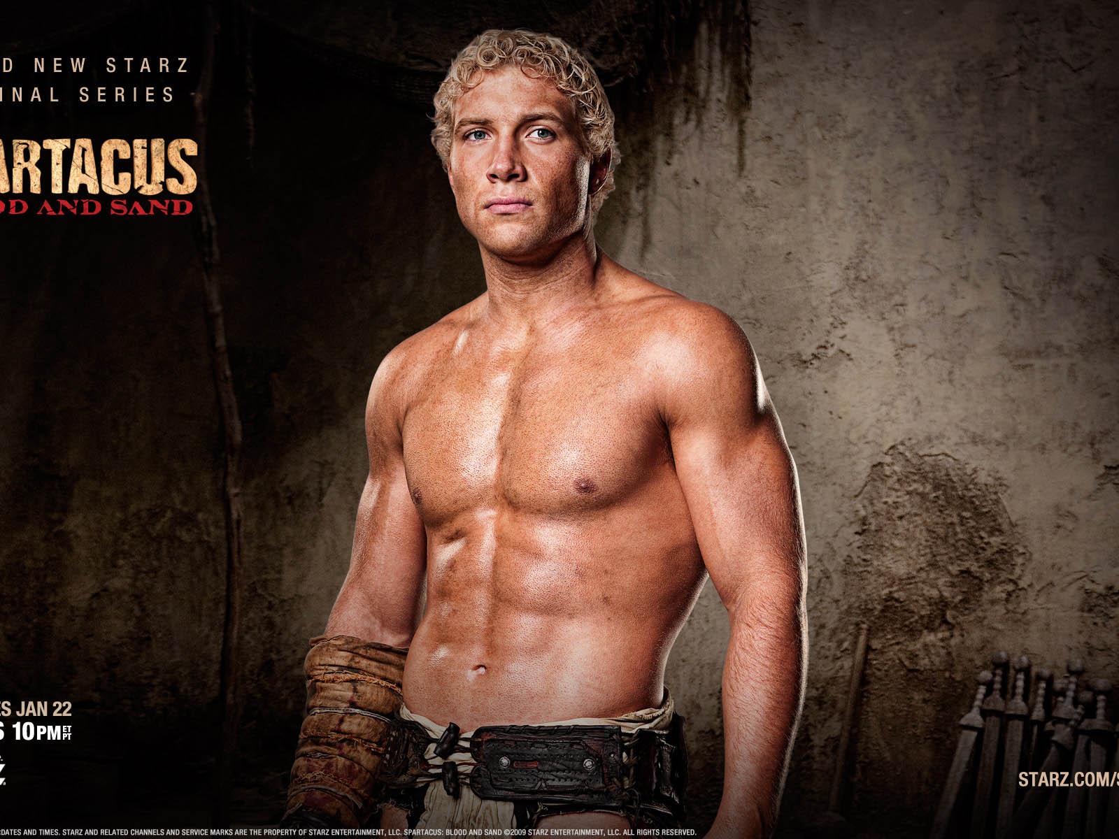 Spartacus: Blood and Sand HD tapety na plochu #2 - 1600x1200