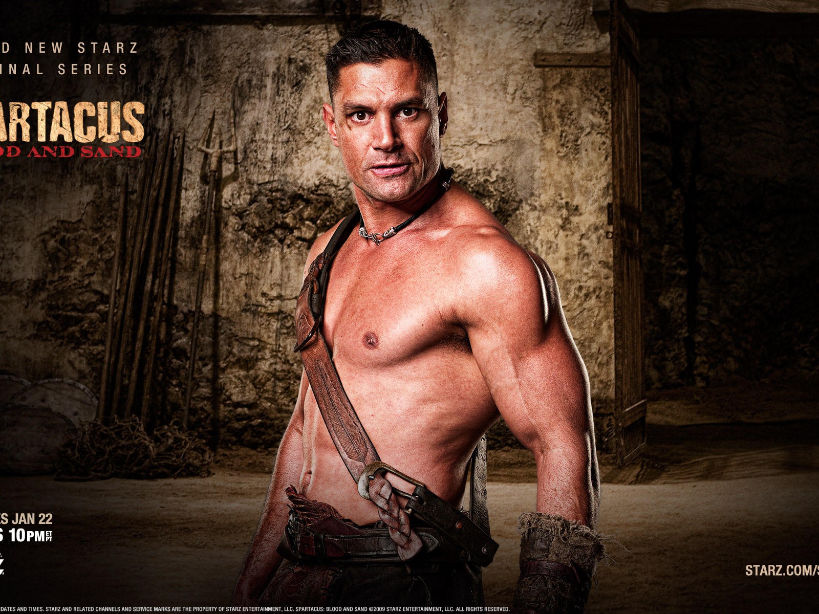 Spartacus: Blood and Sand HD tapety na plochu #8 - 1600x1200