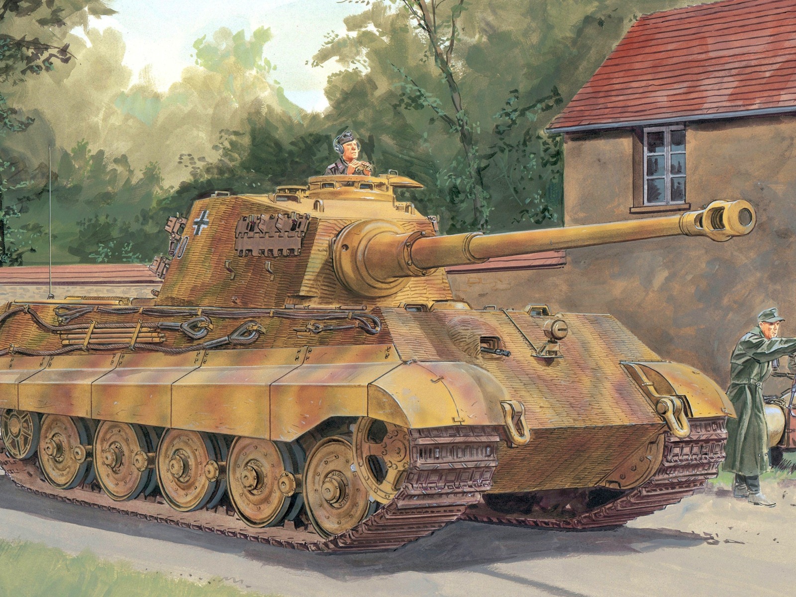 군사 탱크, 장갑의 HD 그림 월페이퍼 #2 - 1600x1200