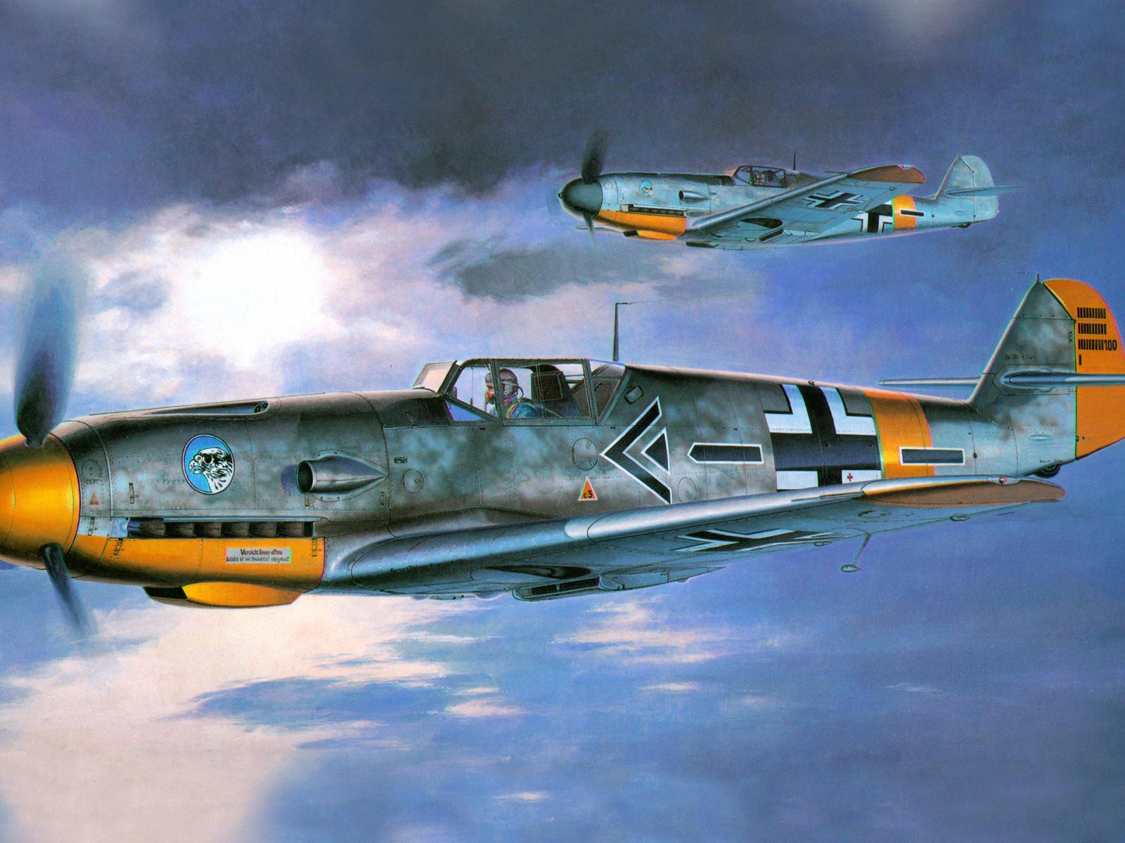 Военный самолет полет изысканные обои картины #11 - 1600x1200