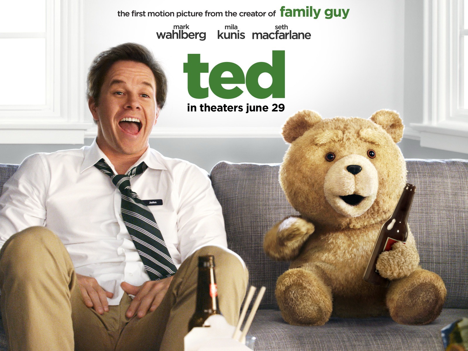 Ted 2012 泰迪熊2012 高清壁紙 #1 - 1600x1200