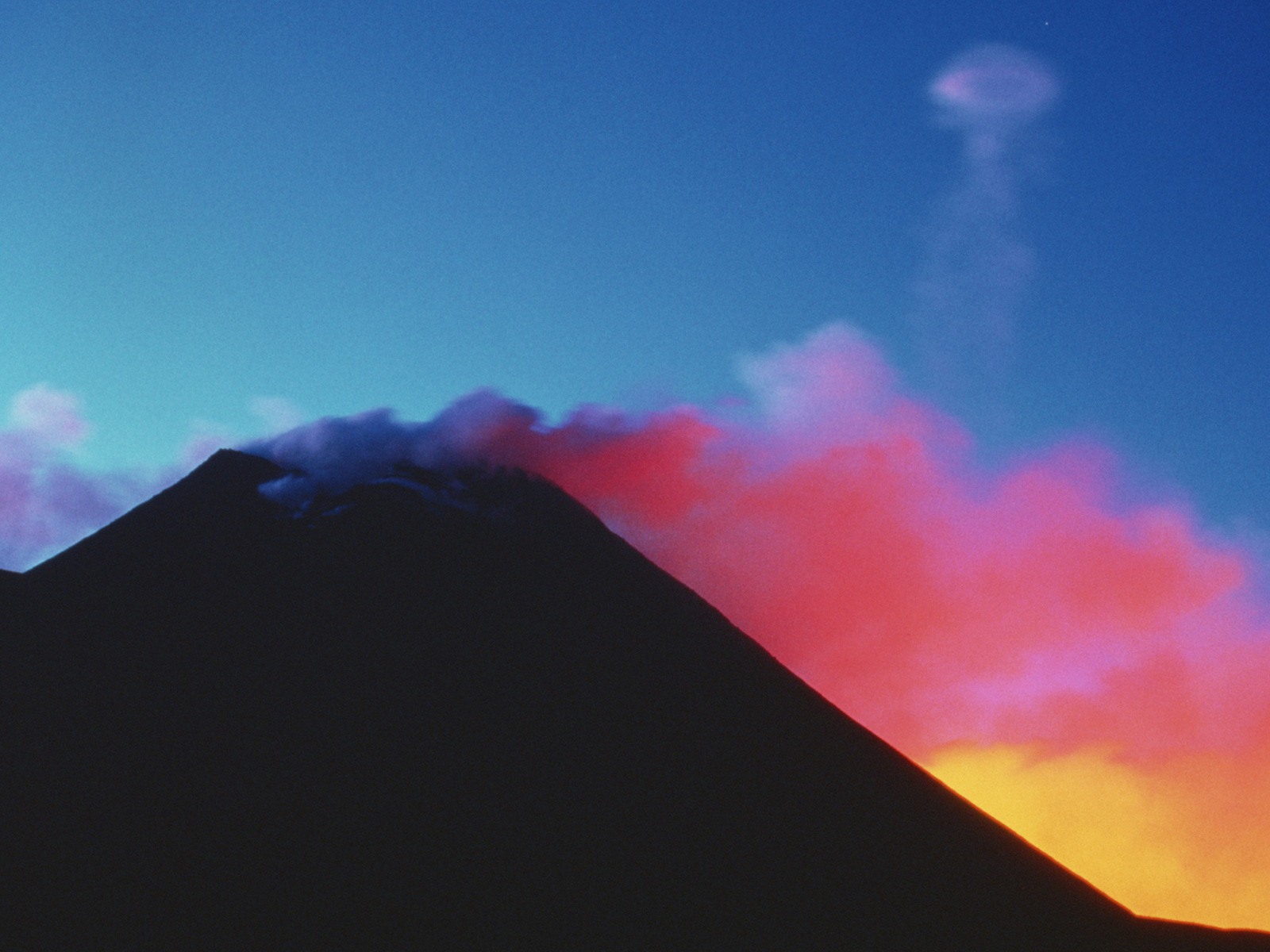 壮大な風景の壁紙の火山噴火 #14 - 1600x1200