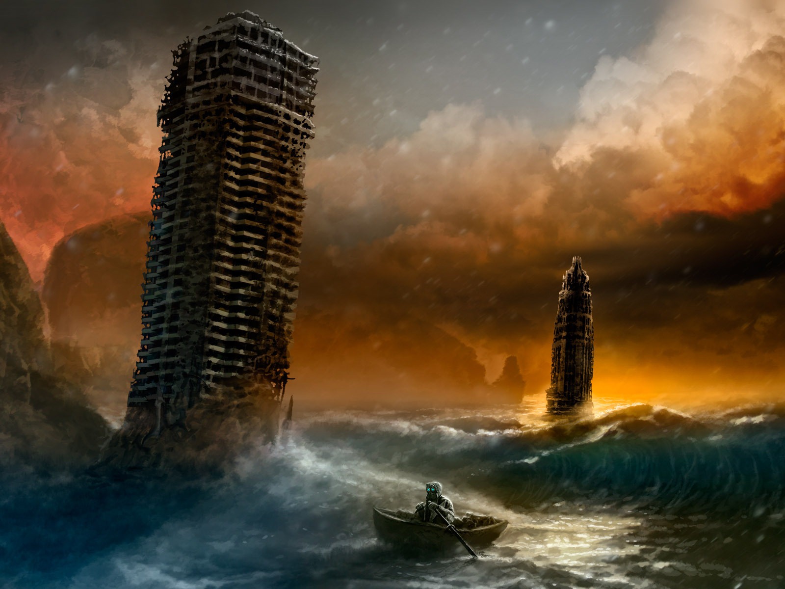 Romantically Apocalyptic creative painting wallpapers (1) #8 - 1600x1200