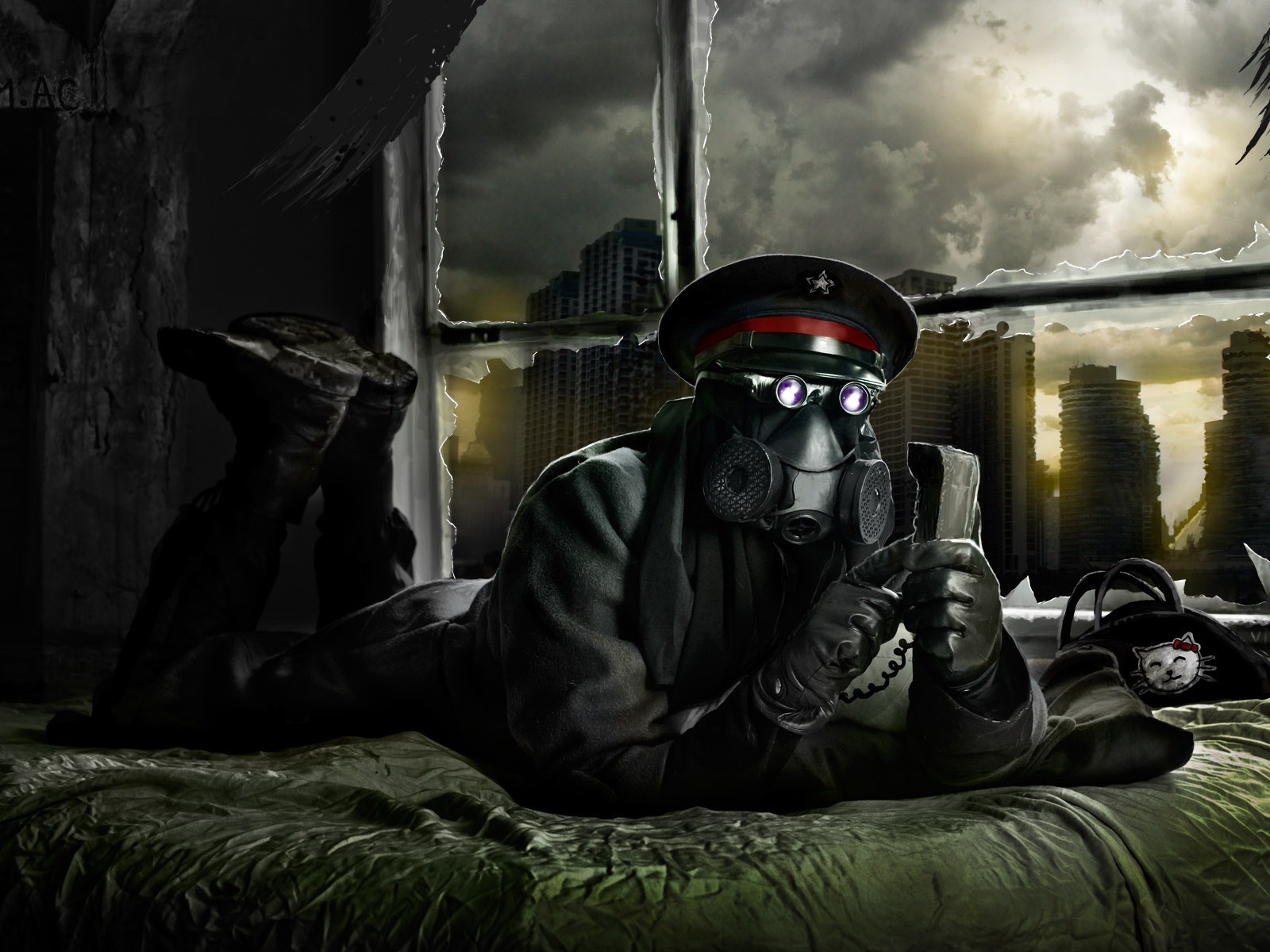 Romantically Apocalyptic creative painting wallpapers (2) #14 - 1600x1200