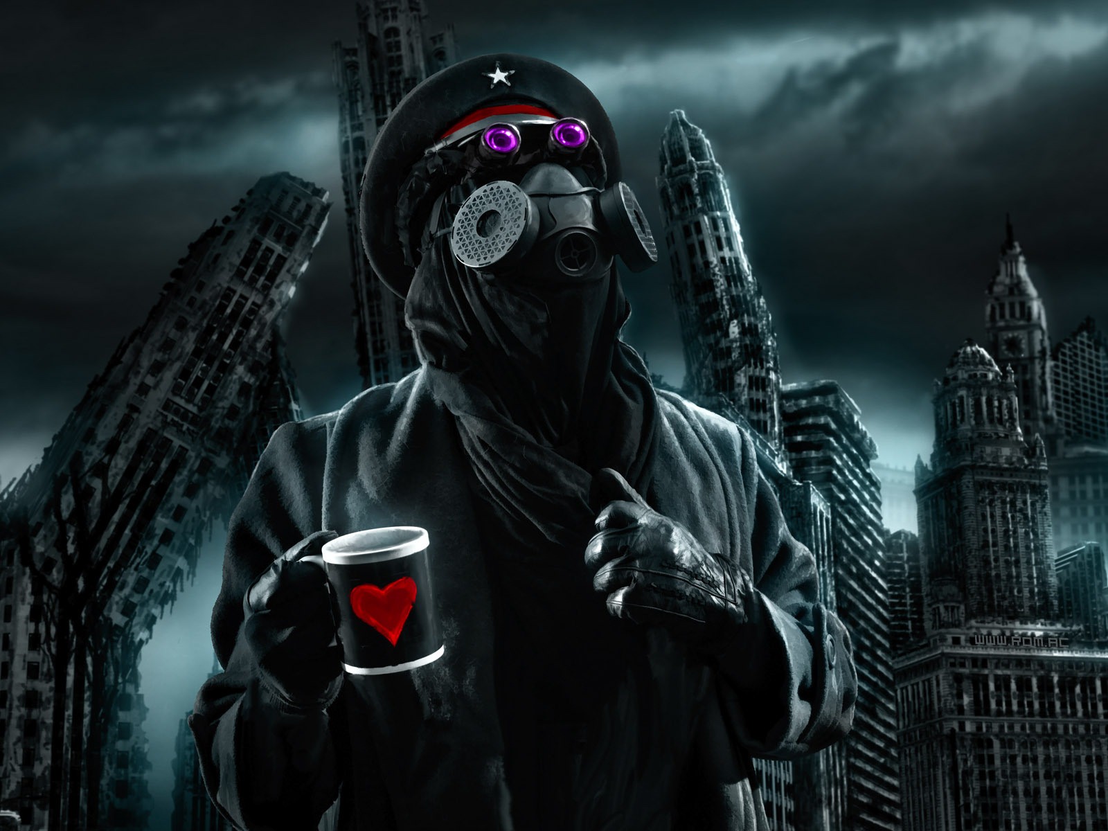 Romantically Apocalyptic creative painting wallpapers (2) #15 - 1600x1200