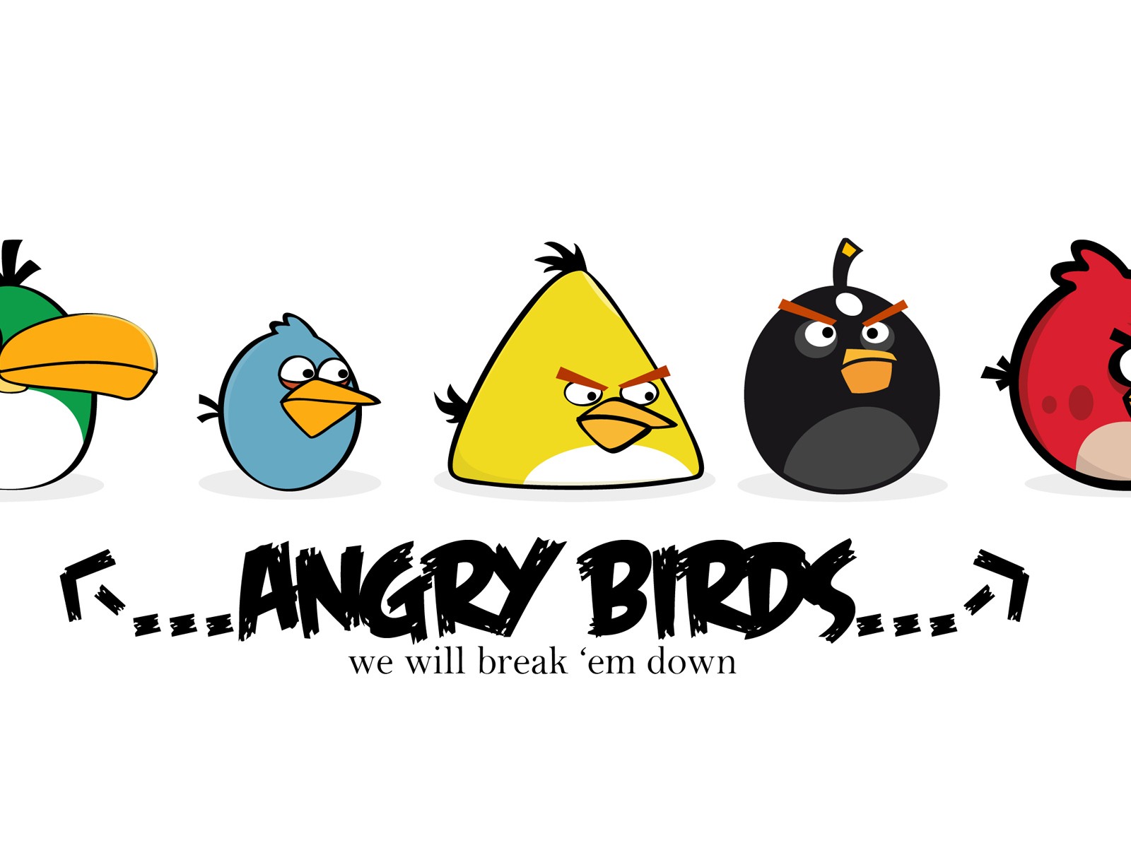Angry Birds hra na plochu #2 - 1600x1200