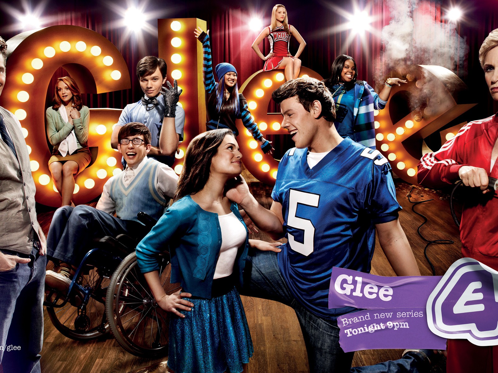 Glee 歡樂合唱團 電視劇高清壁紙 #1 - 1600x1200