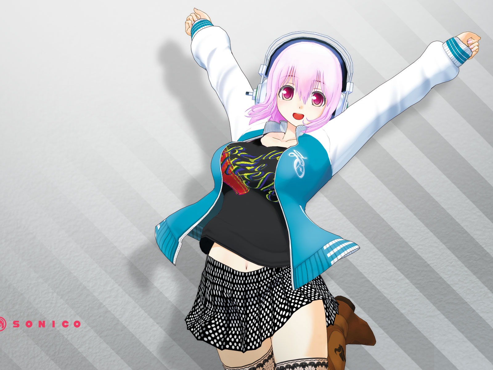 Super Sonico 超級索尼子 高清動漫壁紙 #12 - 1600x1200