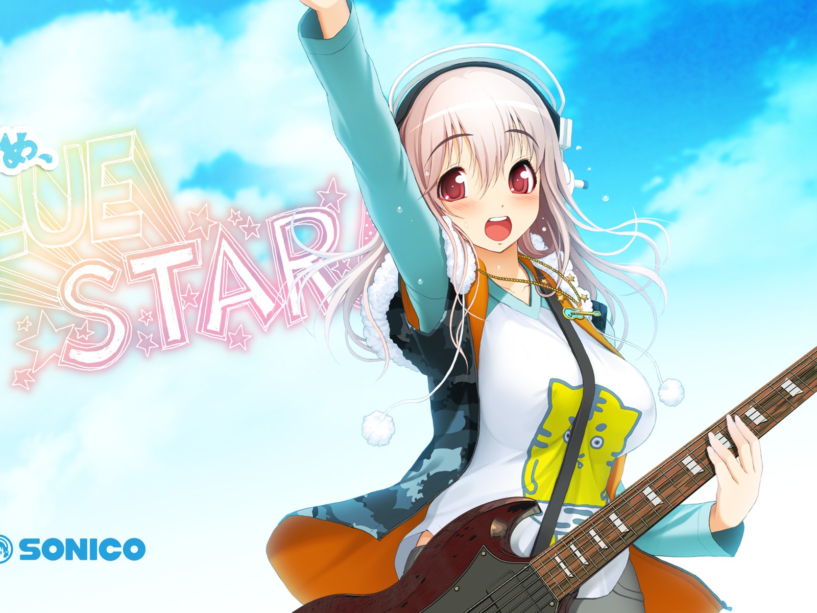 Super Sonico 超級索尼子 高清動漫壁紙 #20 - 1600x1200