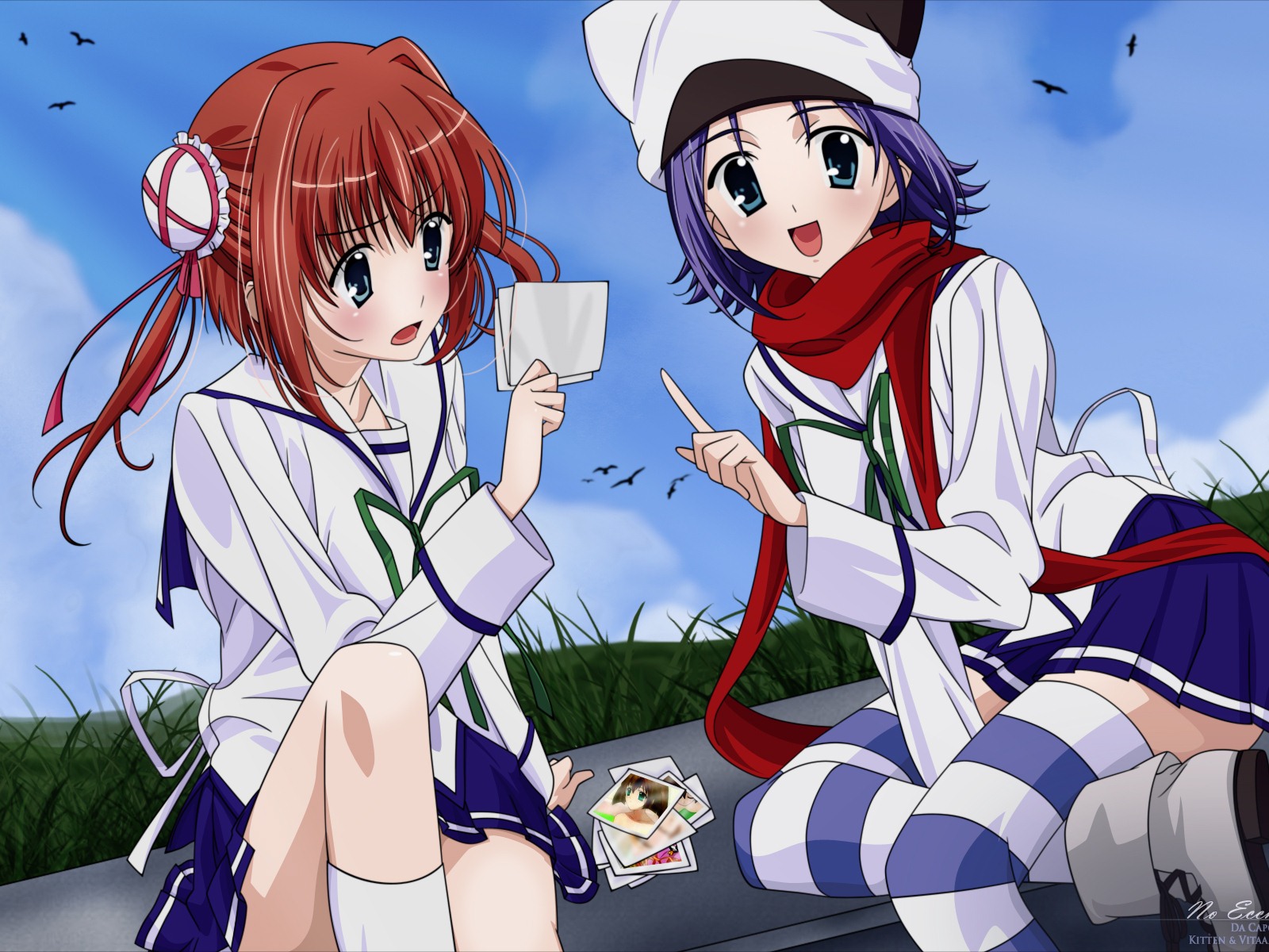 D.C. Girl's Symphony 初音島 高清動漫壁紙 #14 - 1600x1200