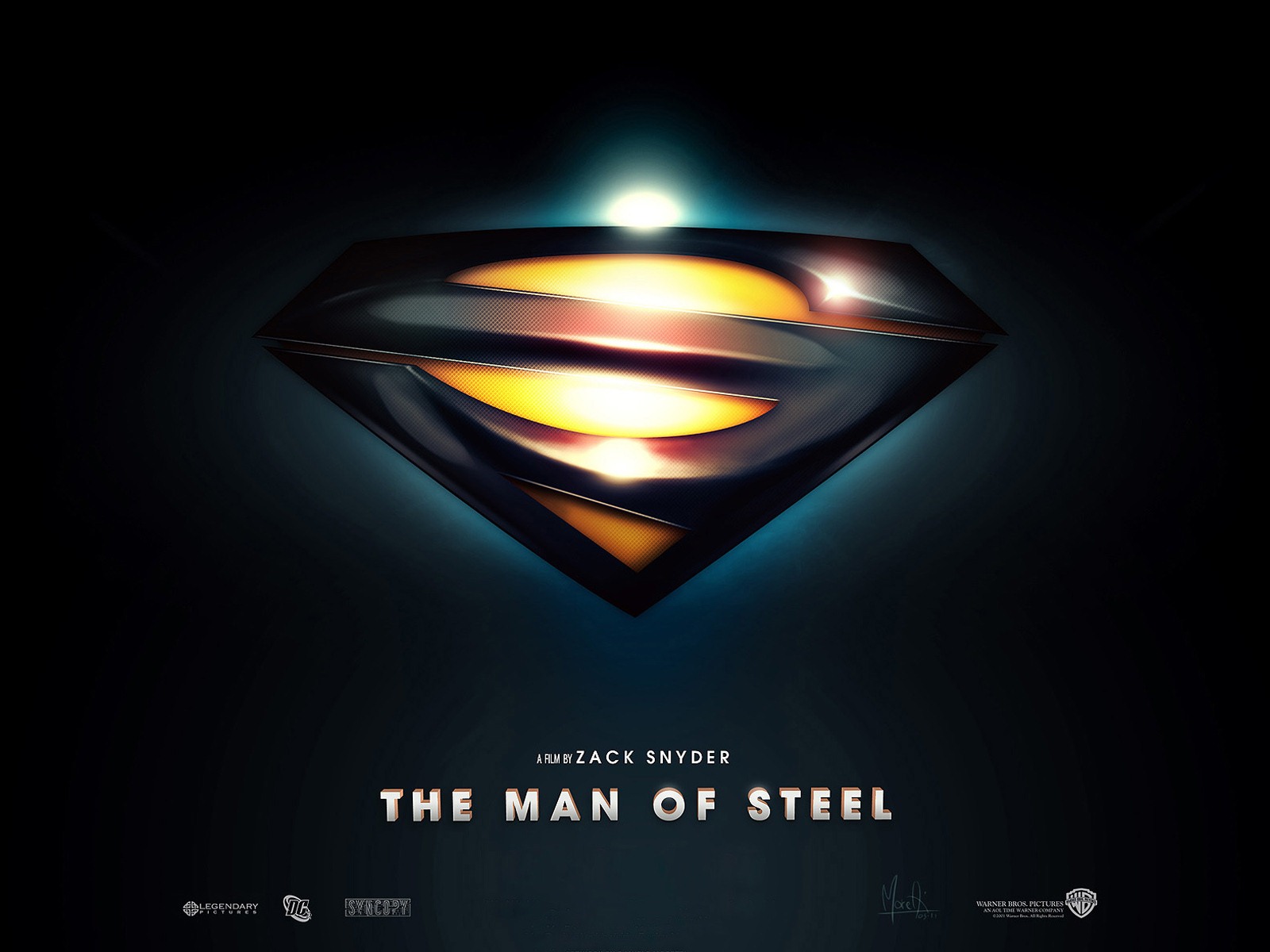 スーパーマン：鋼鉄のHDの壁紙の男 #7 - 1600x1200