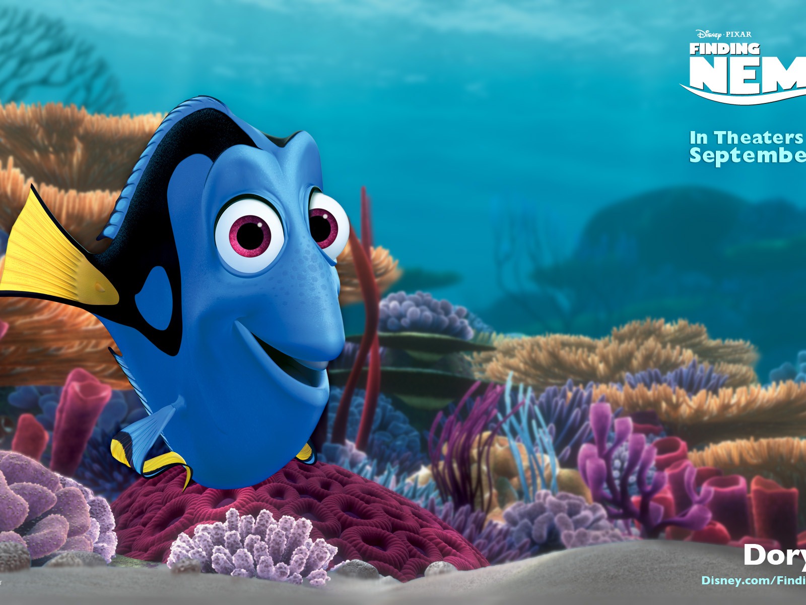 Le Monde de Nemo 3D 2012 fonds d'écran HD #7 - 1600x1200