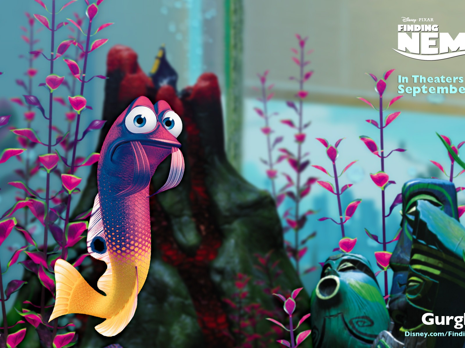 Finding Nemo 3D 海底總動員3D 2012高清壁紙 #17 - 1600x1200
