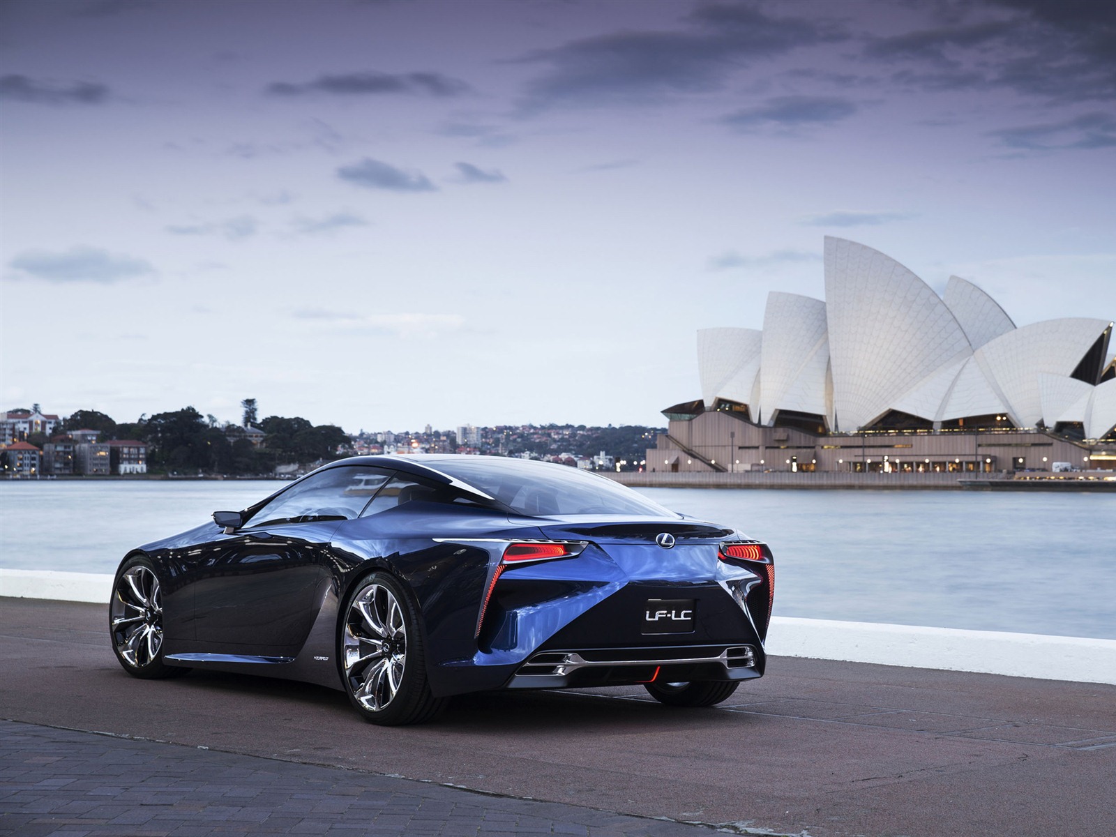 2012 Lexus LF-LC Blue concept 雷克萨斯 蓝色概念车 高清壁纸3 - 1600x1200