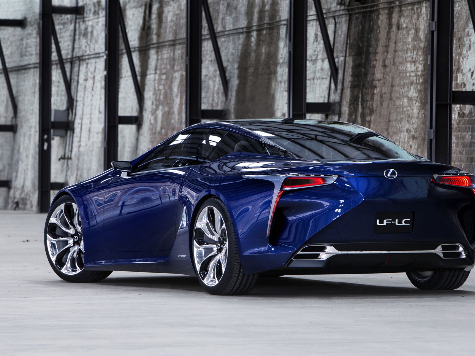 2012 Lexus LF-LC Modré koncepce HD Tapety na plochu #5 - 1600x1200
