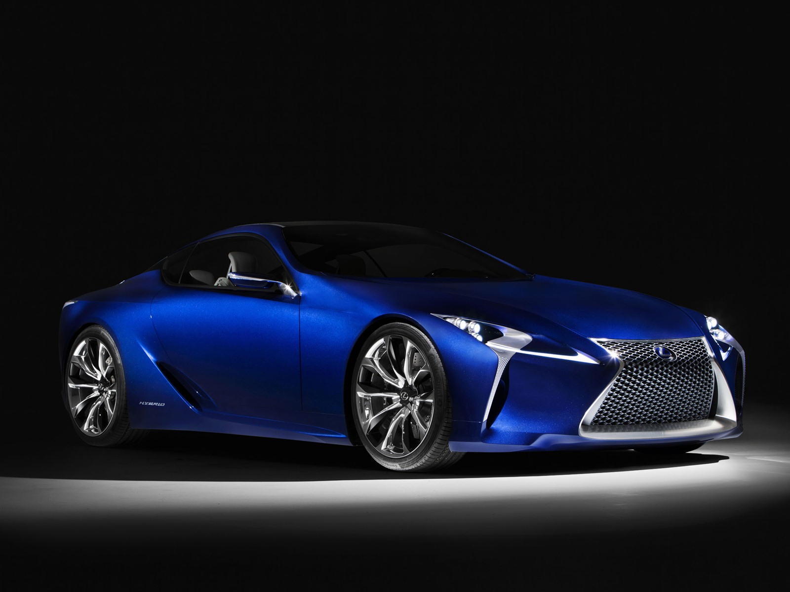 2012 Lexus LF-LC Blue concept 雷克萨斯 蓝色概念车 高清壁纸8 - 1600x1200