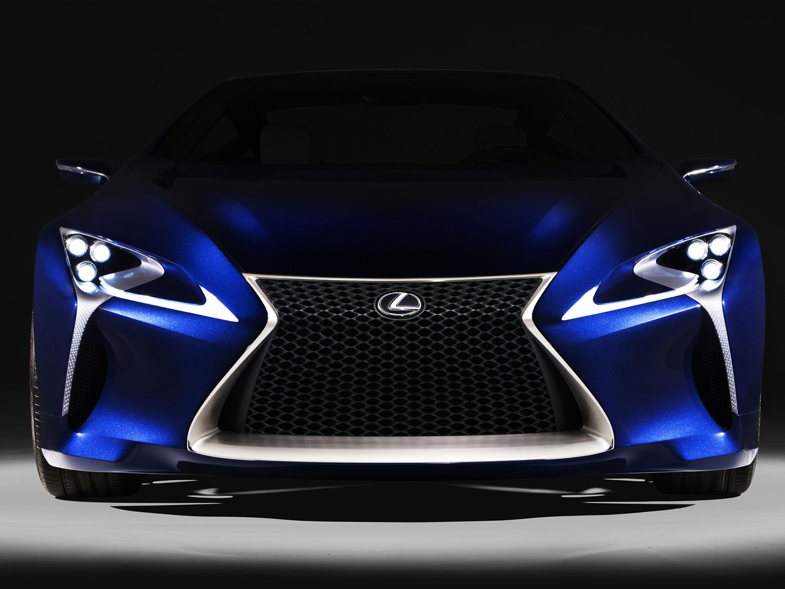 2012 Lexus LF-LC azul concepto HD fondos de pantalla #10 - 1600x1200