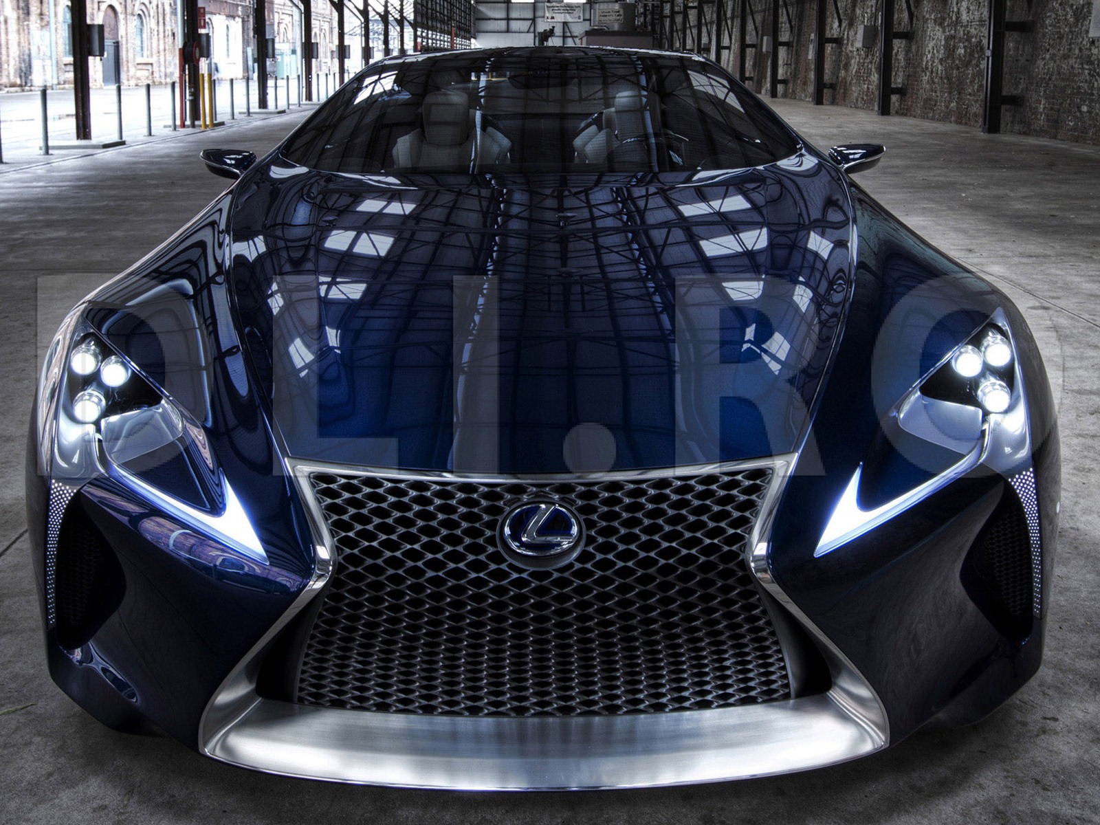 2012 Lexus LF-LC Blue concept HD Wallpaper #15 - 1600x1200