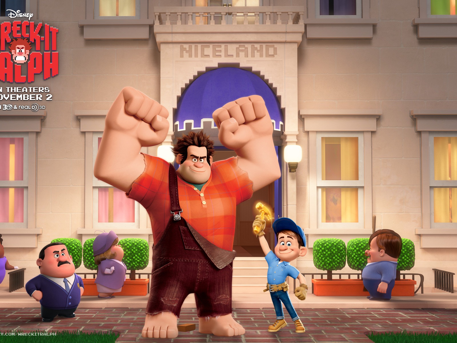 Wreck-It Ralph 無敵破壞王 高清壁紙 #2 - 1600x1200