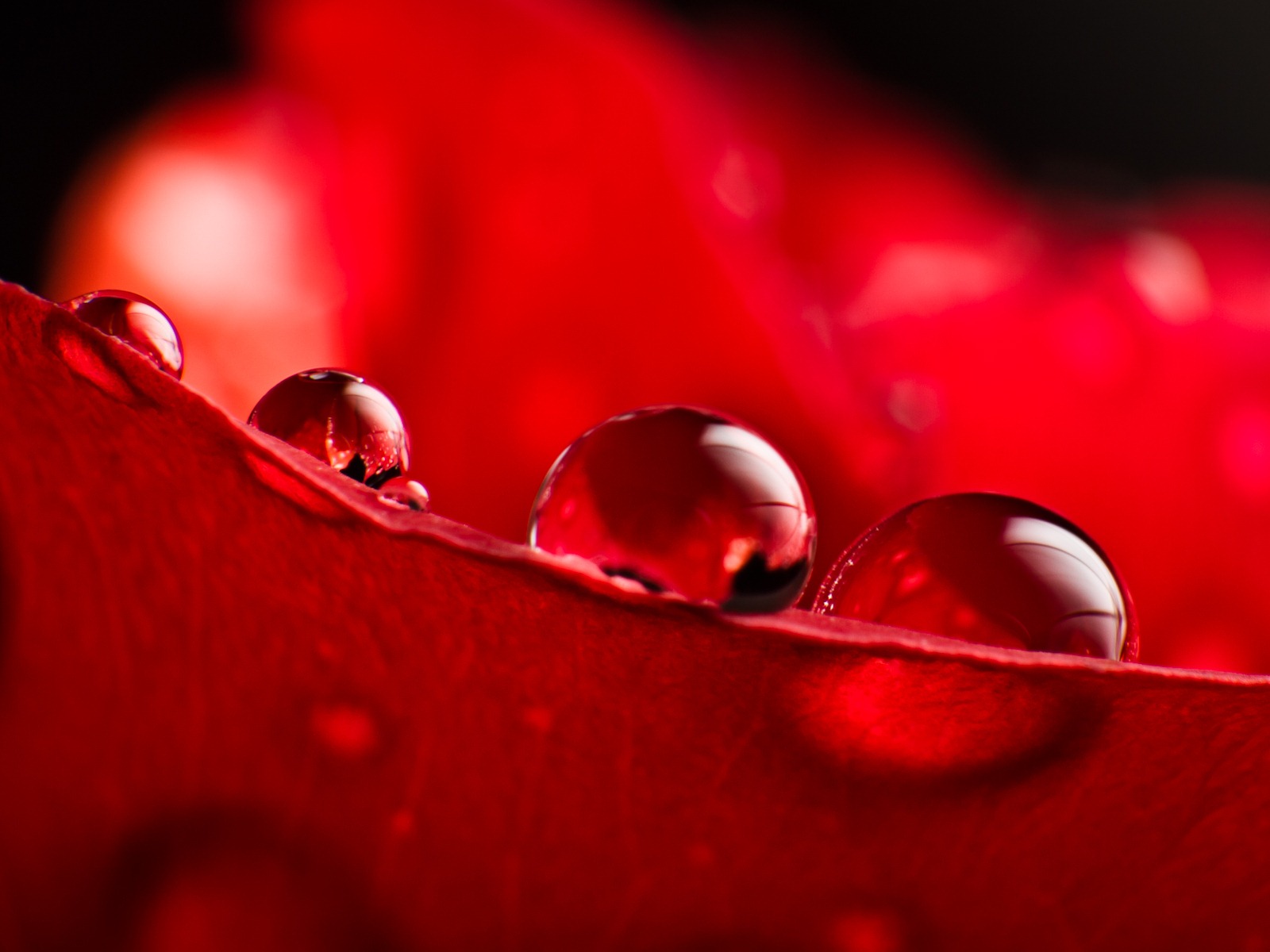Windows 7 壁紙：水珠 #2 - 1600x1200