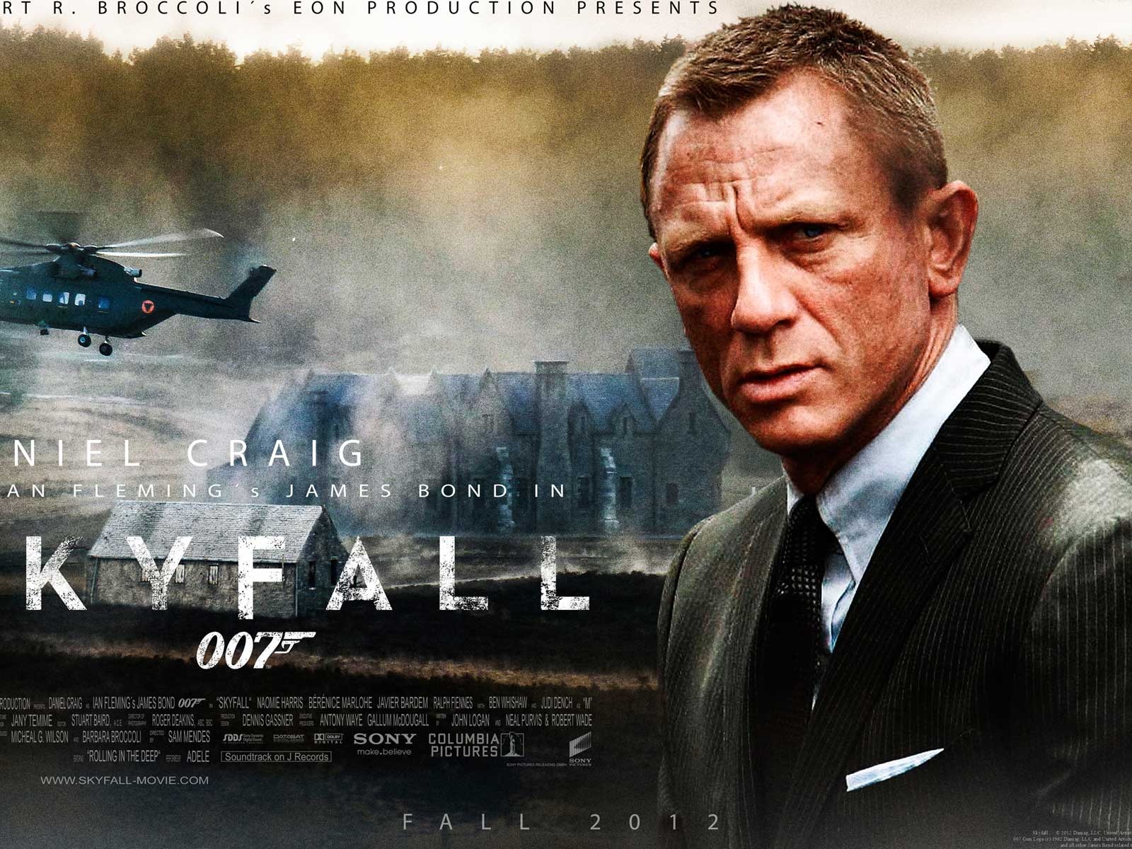 Skyfall 007：大破天幕殺機 高清壁紙 #7 - 1600x1200