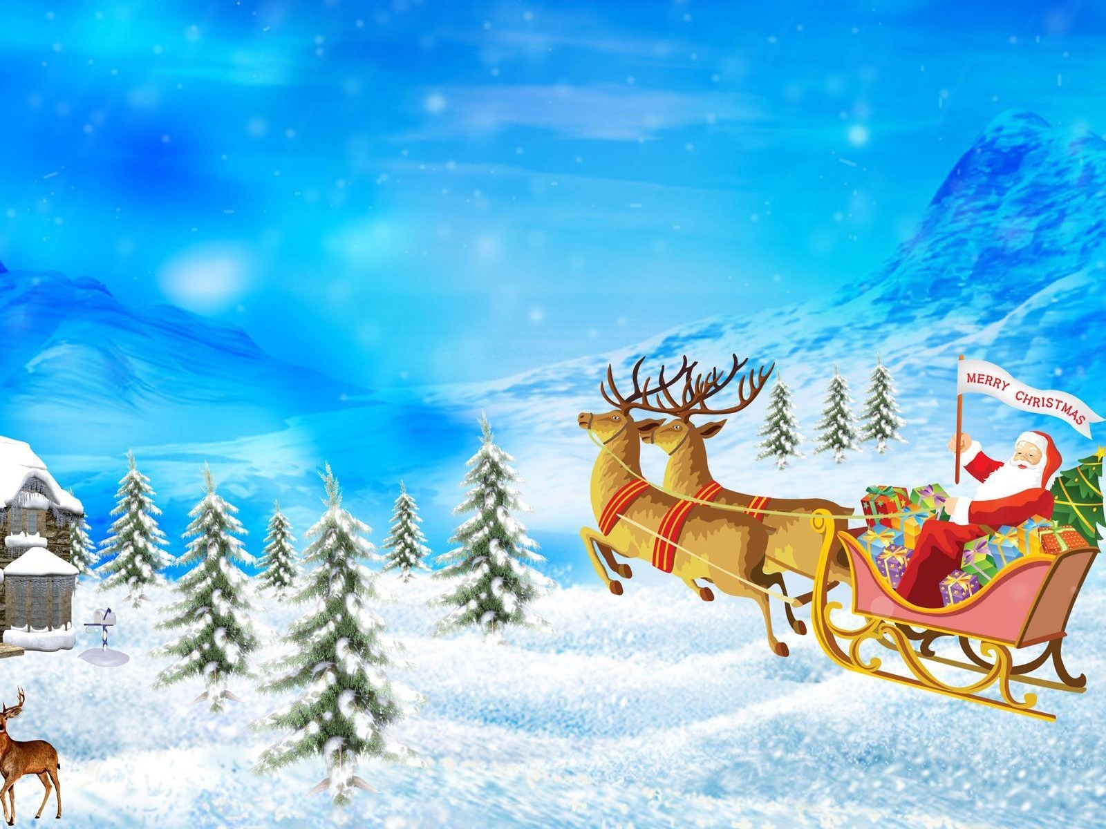 Merry Christmas HD Wallpaper Featured #19 - 1600x1200