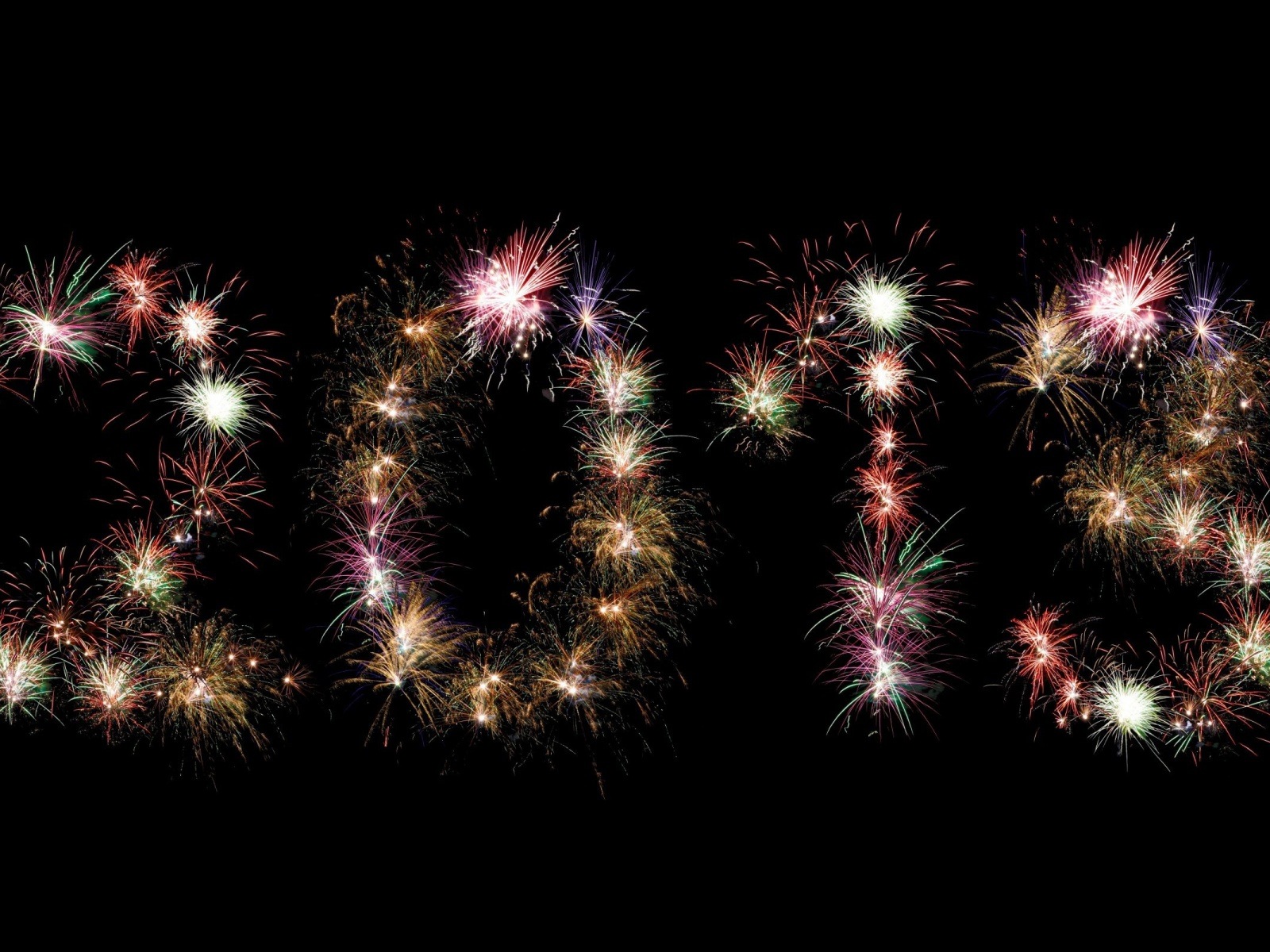 2013 Šťastný Nový Rok HD Tapety na plochu #14 - 1600x1200