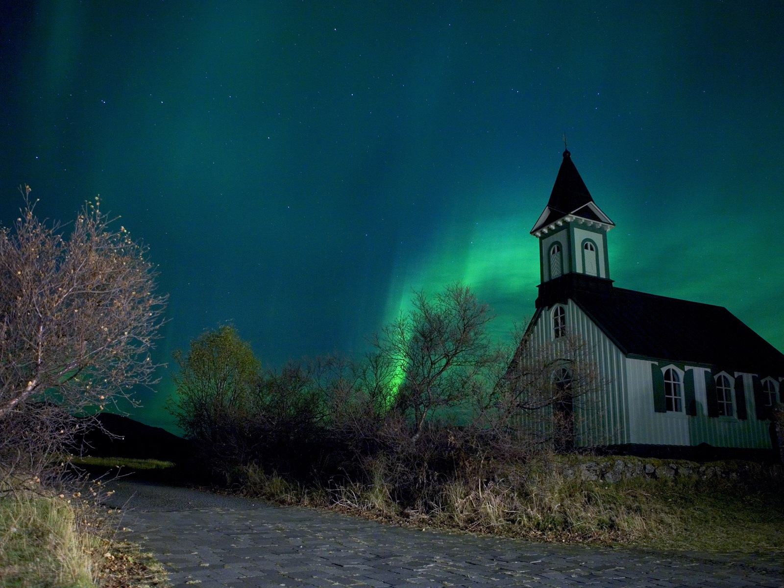 Natural wonders of the Northern Lights HD Wallpaper (2) #14 - 1600x1200