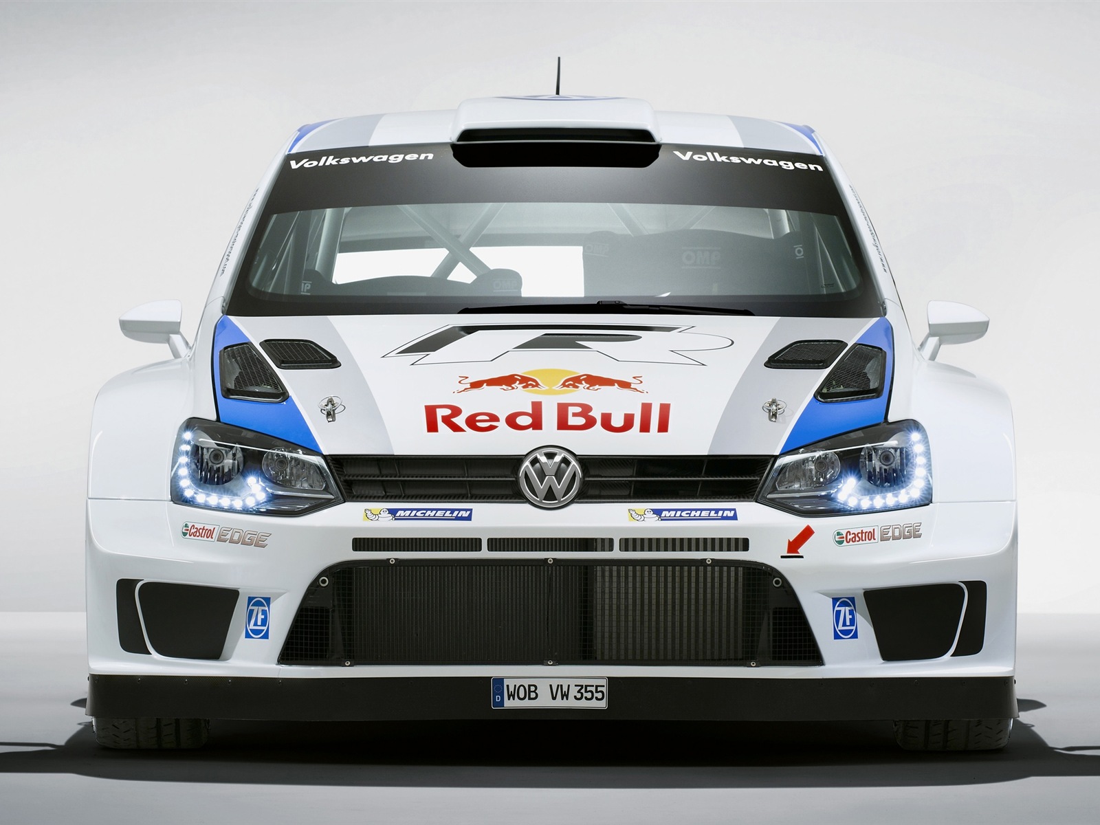 2013 폭스 바겐 폴로 R WRC HD 배경 화면 #4 - 1600x1200