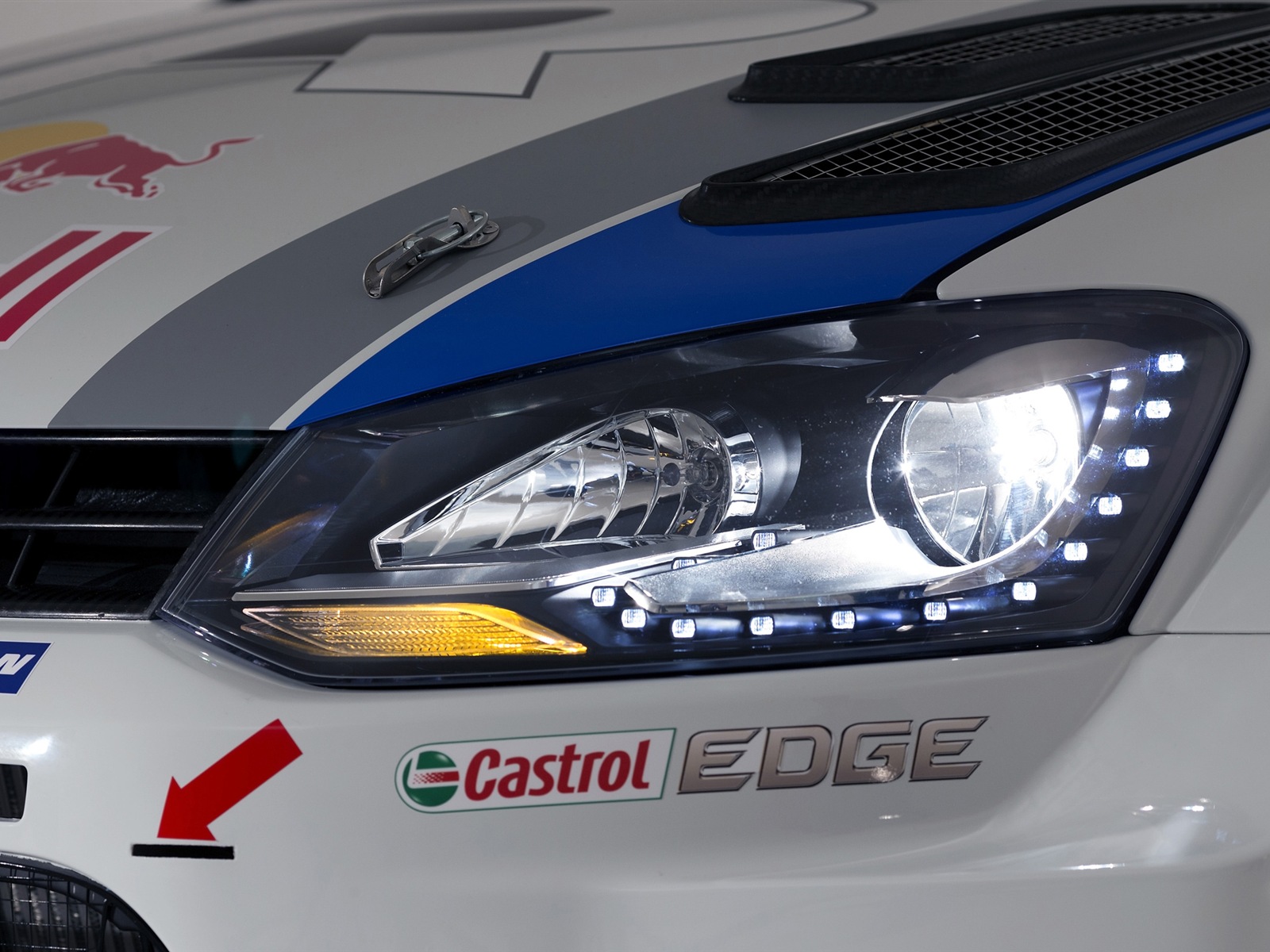 2013 폭스 바겐 폴로 R WRC HD 배경 화면 #8 - 1600x1200