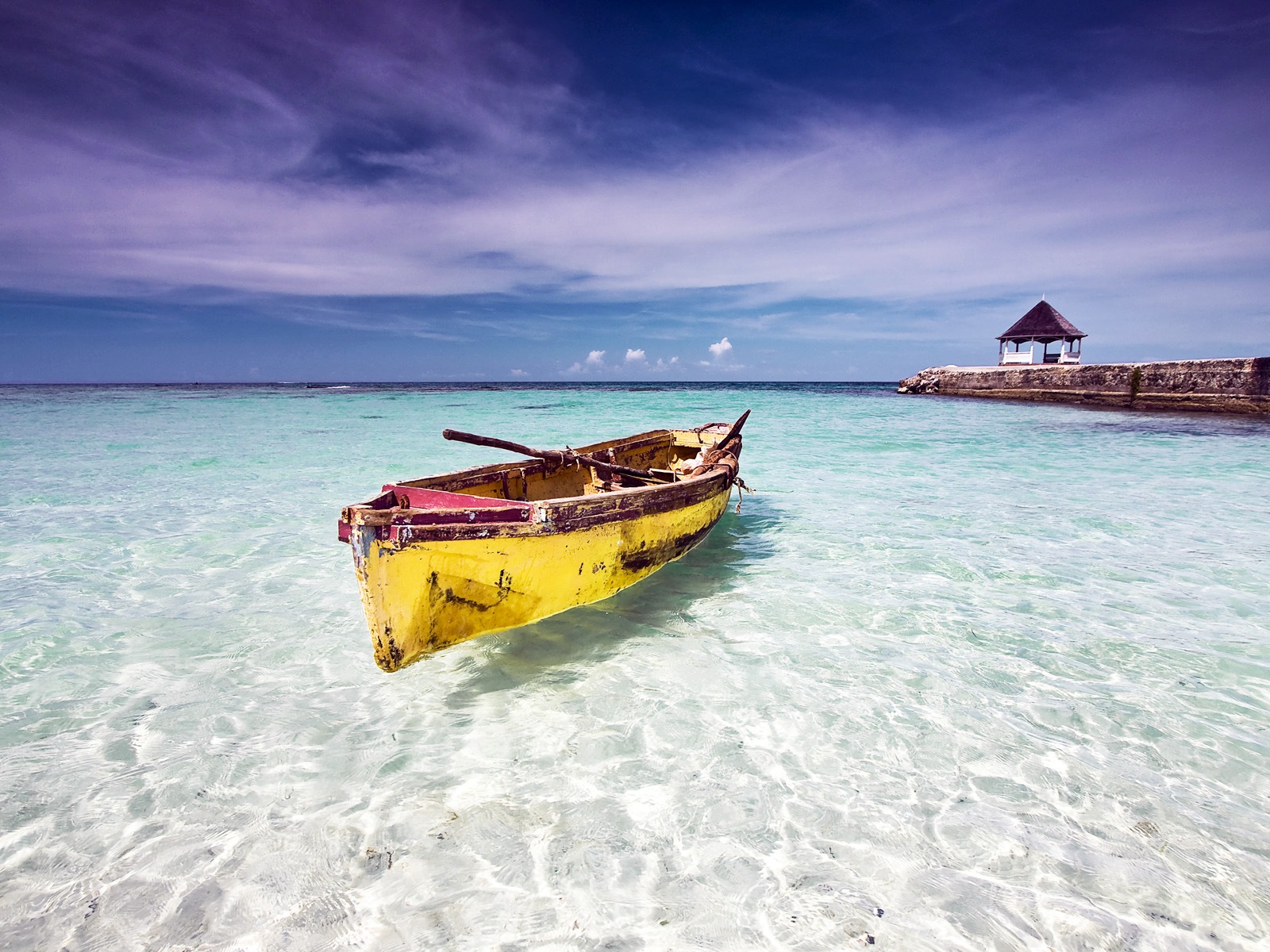 Windows 8 壁紙：加勒比海濱 #1 - 1600x1200