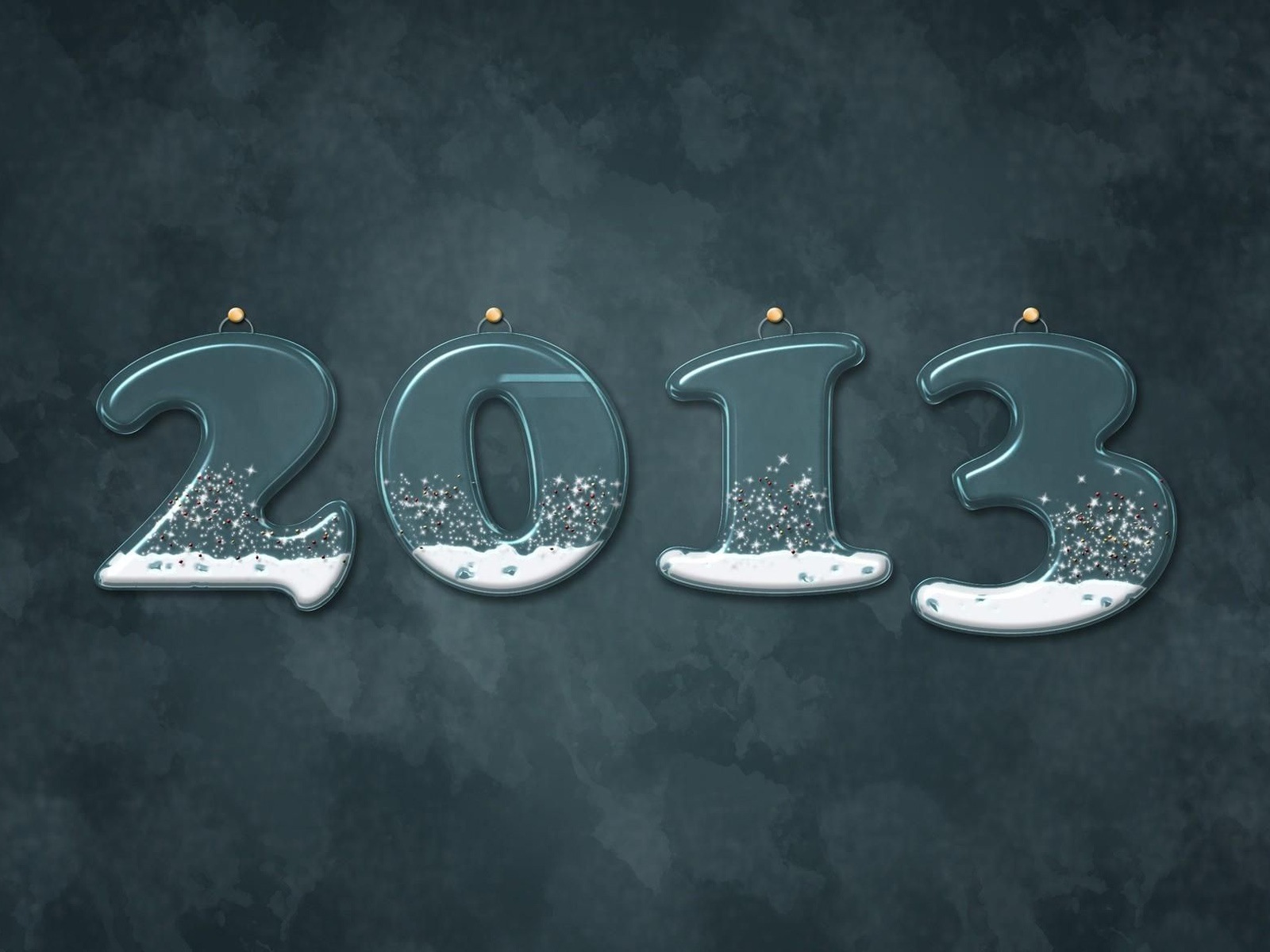 2013 New Year theme creative wallpaper(1) #18 - 1600x1200