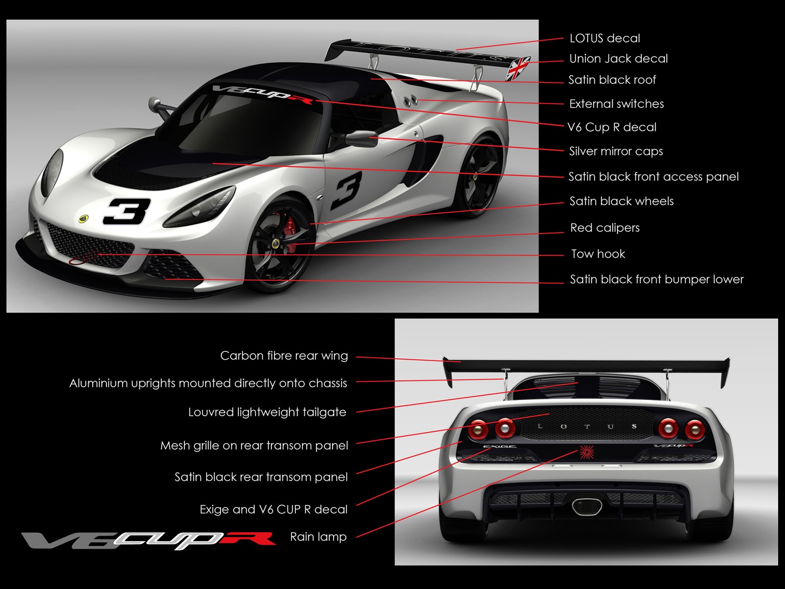 2013 Lotus Exige Cup V6 R HD fonds d'écran #10 - 1600x1200