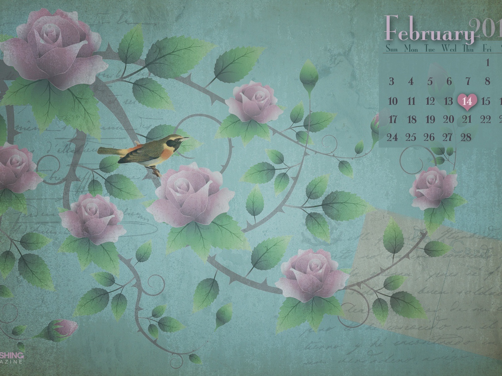 02 2013 Calendar fondo de pantalla (1) #14 - 1600x1200