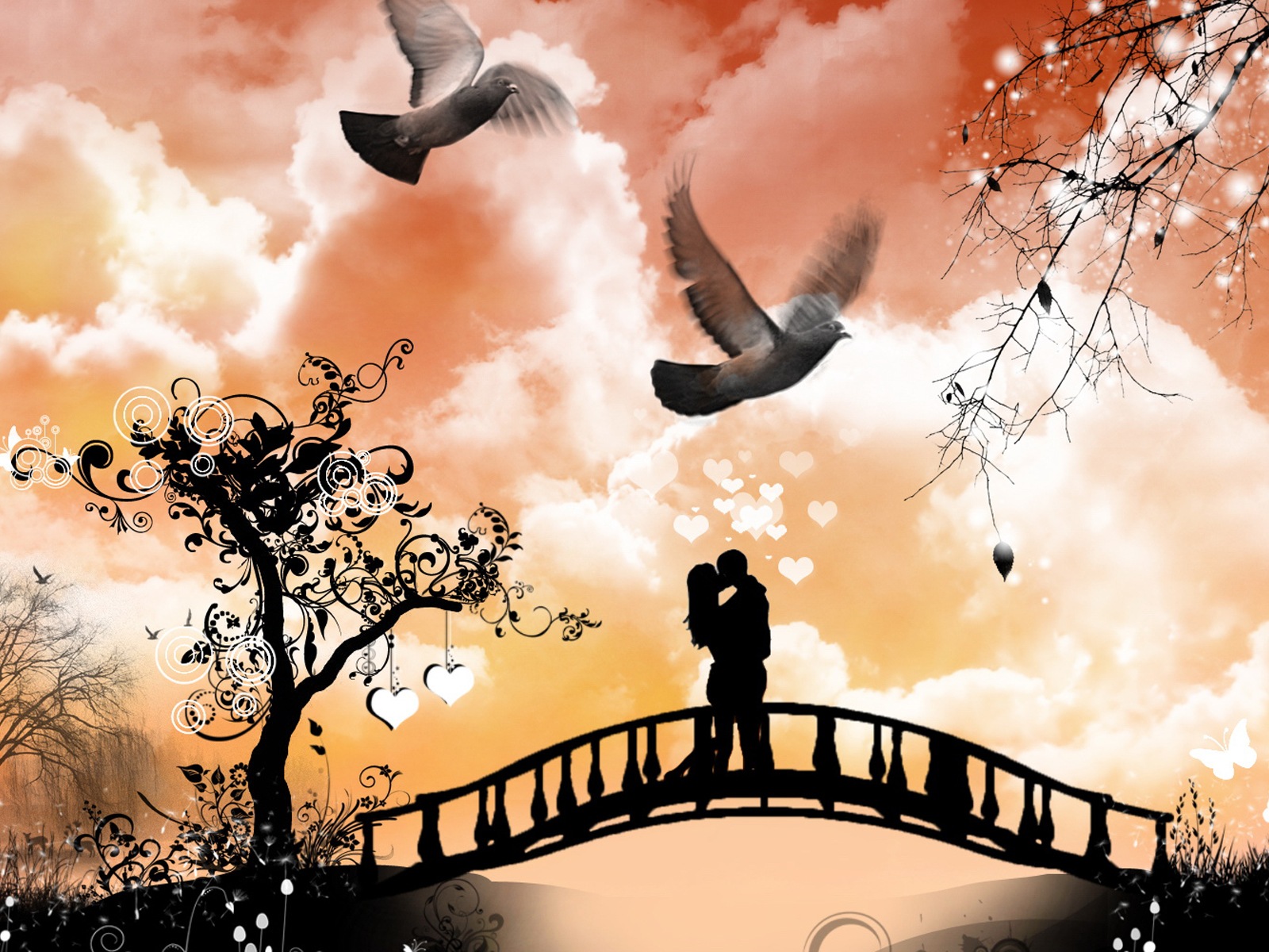 Warm und romantischen Valentinstag HD Wallpaper #20 - 1600x1200