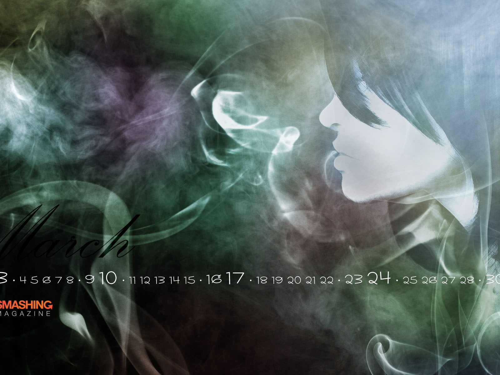 2013年3月 月曆壁紙(二) #10 - 1600x1200