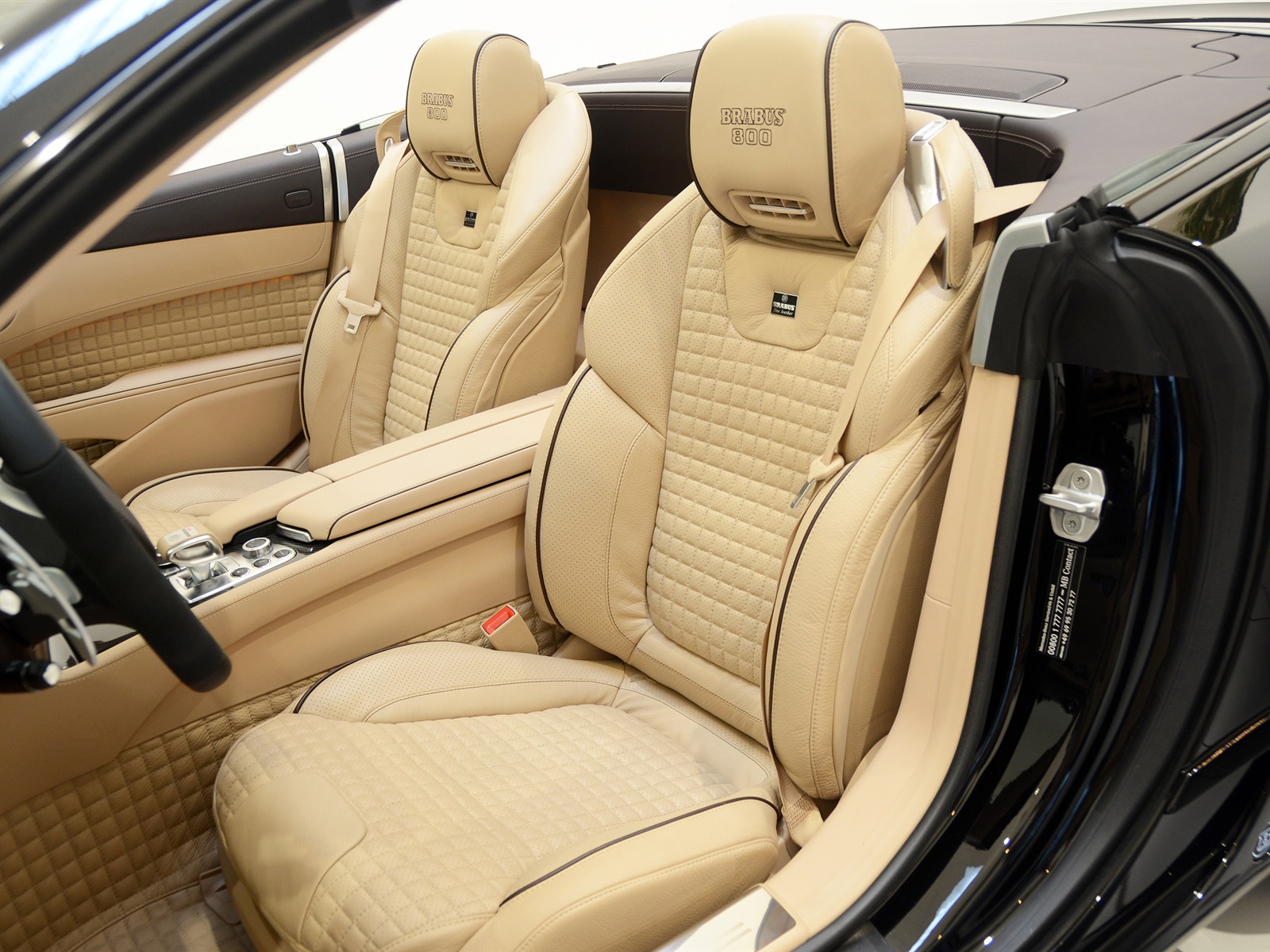 2013 Brabus 800 Roadster 博速 跑車高清壁紙 #22 - 1600x1200