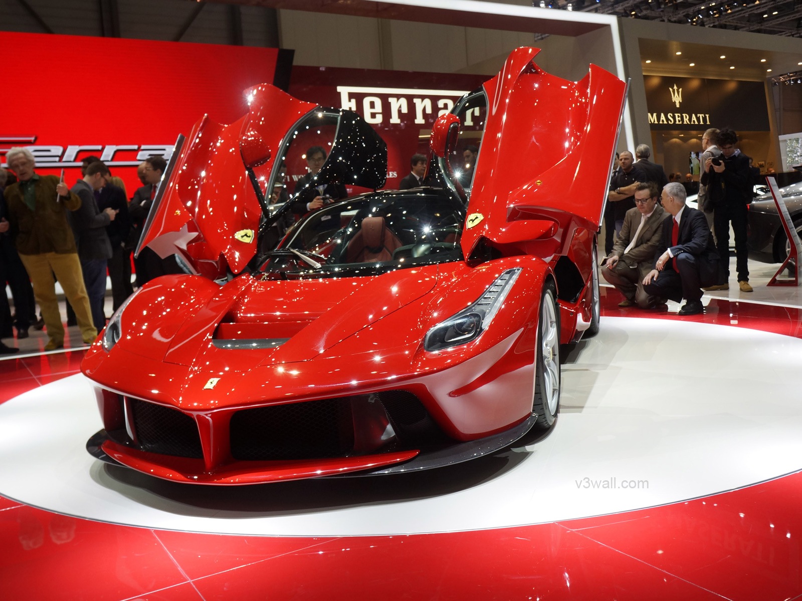 2013 Ferrari LaFerrari 法拉利LaFerrari紅色超級跑車高清壁紙 #10 - 1600x1200
