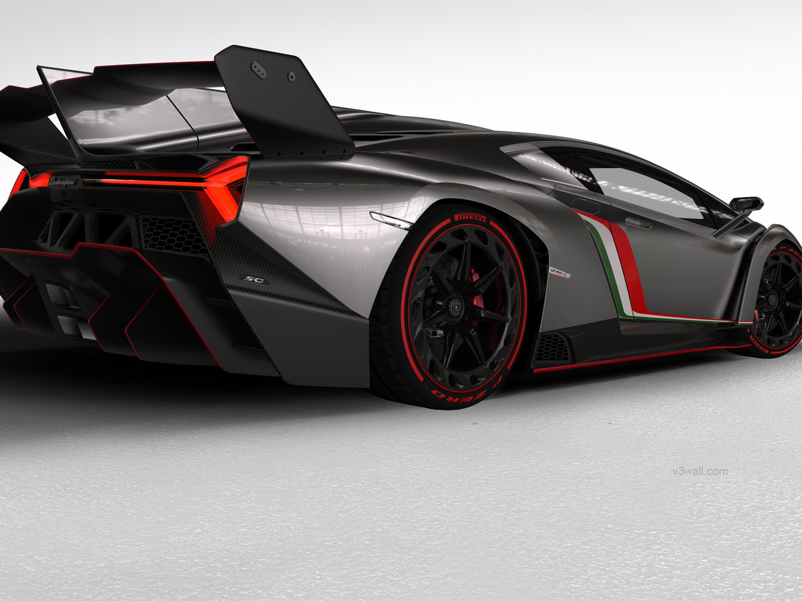 2013 람보르기니 Veneno 고급 supercar HD 배경 화면 #2 - 1600x1200