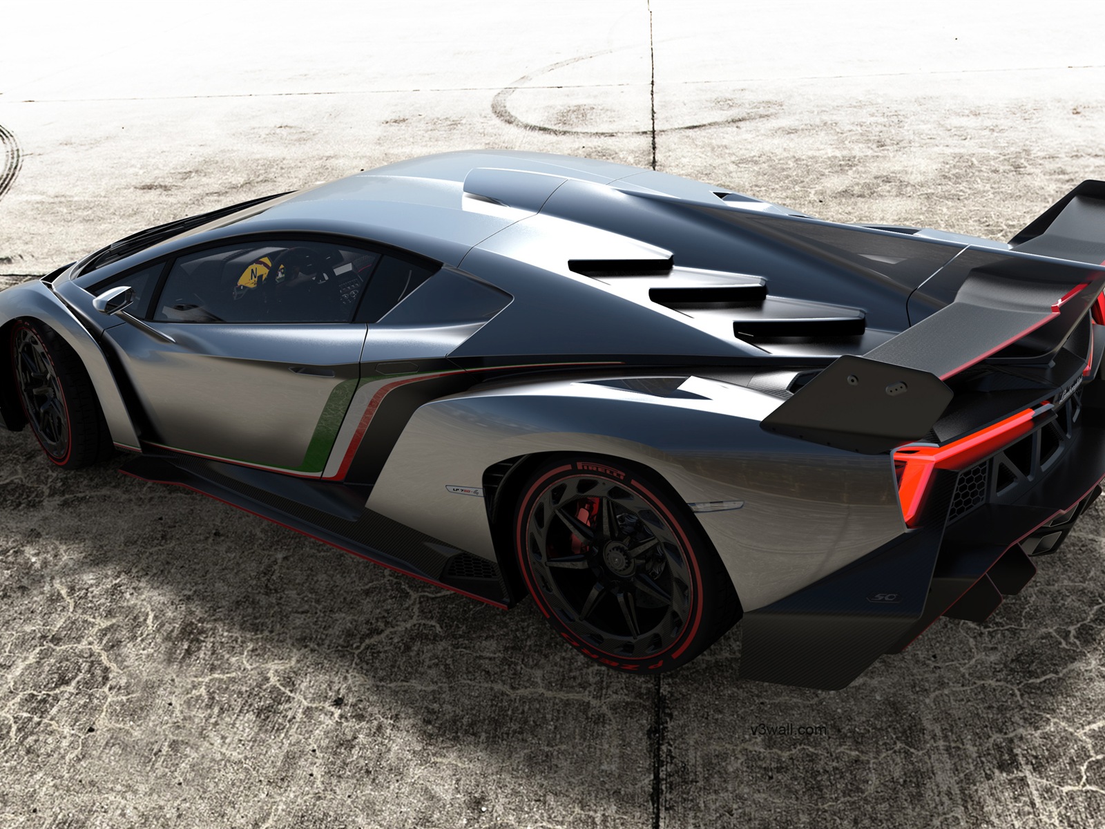 2013 Lamborghini Veneno 兰博基尼Veneno豪华超级跑车高清壁纸6 - 1600x1200