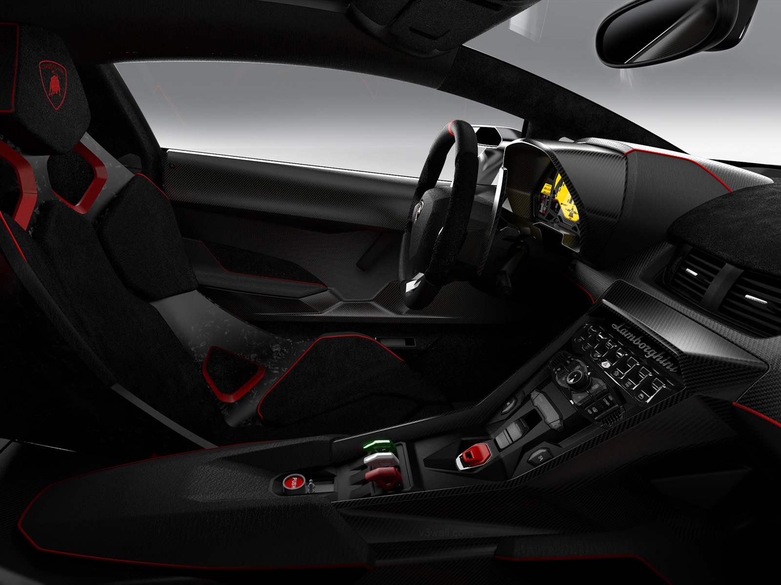 2013 Lamborghini Veneno superdeportivo de lujo HD fondos de pantalla #10 - 1600x1200