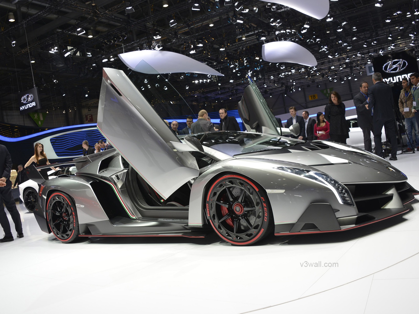 2013 Lamborghini Veneno luxe supercar HD fonds d'écran #12 - 1600x1200