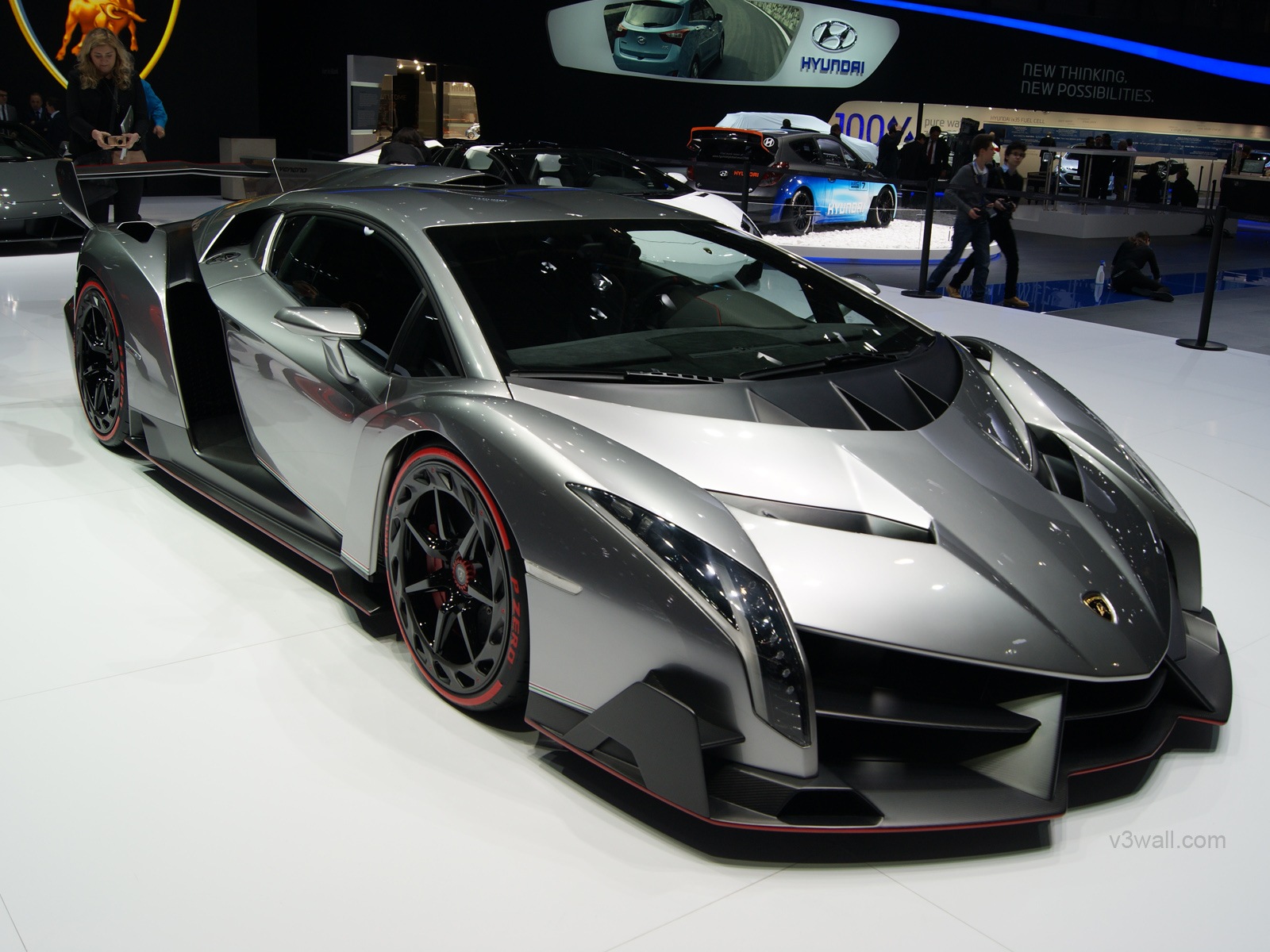 2013 Lamborghini Veneno superdeportivo de lujo HD fondos de pantalla #18 - 1600x1200