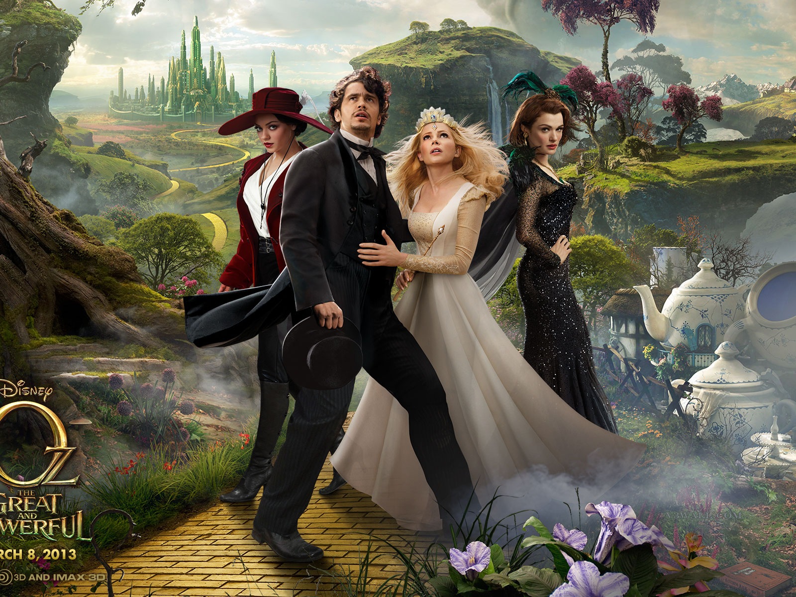 Oz The Great and Powerful 綠野仙踪 高清壁紙 #1 - 1600x1200